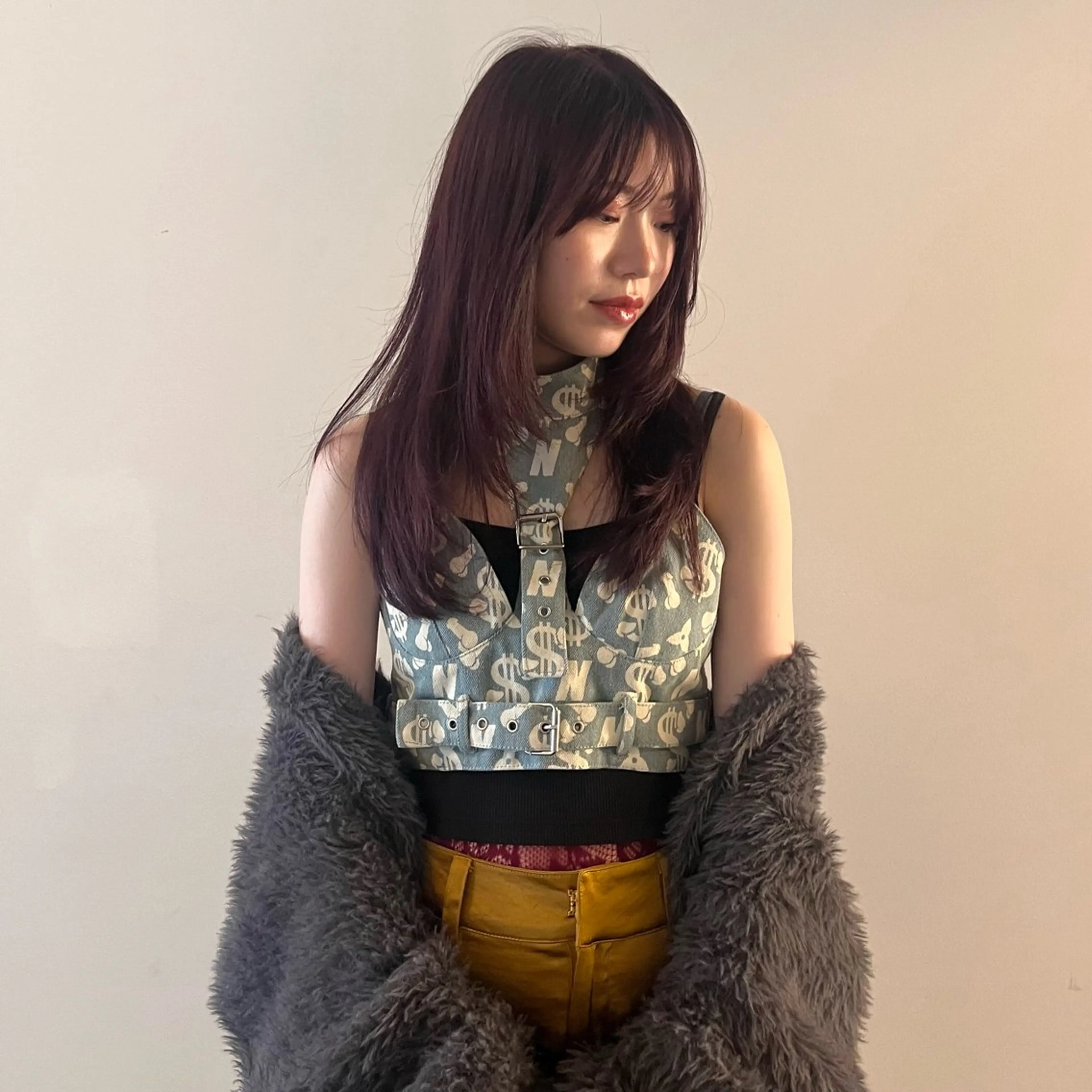 ロング カラー 似合わせ 垢抜け🌟 AKINOのヘアスタイル