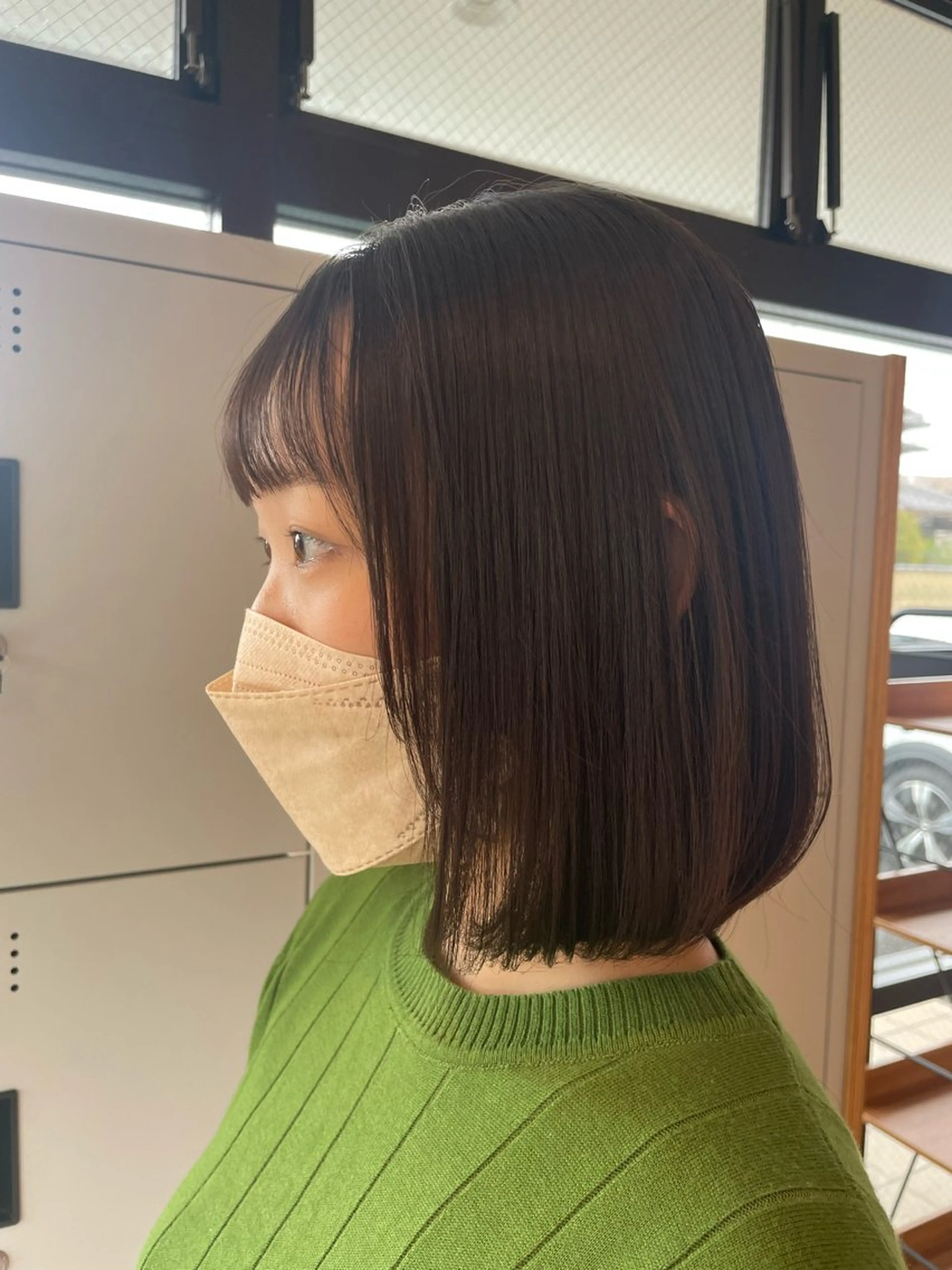 ショート ボブ 小森 樹奈のヘアスタイル