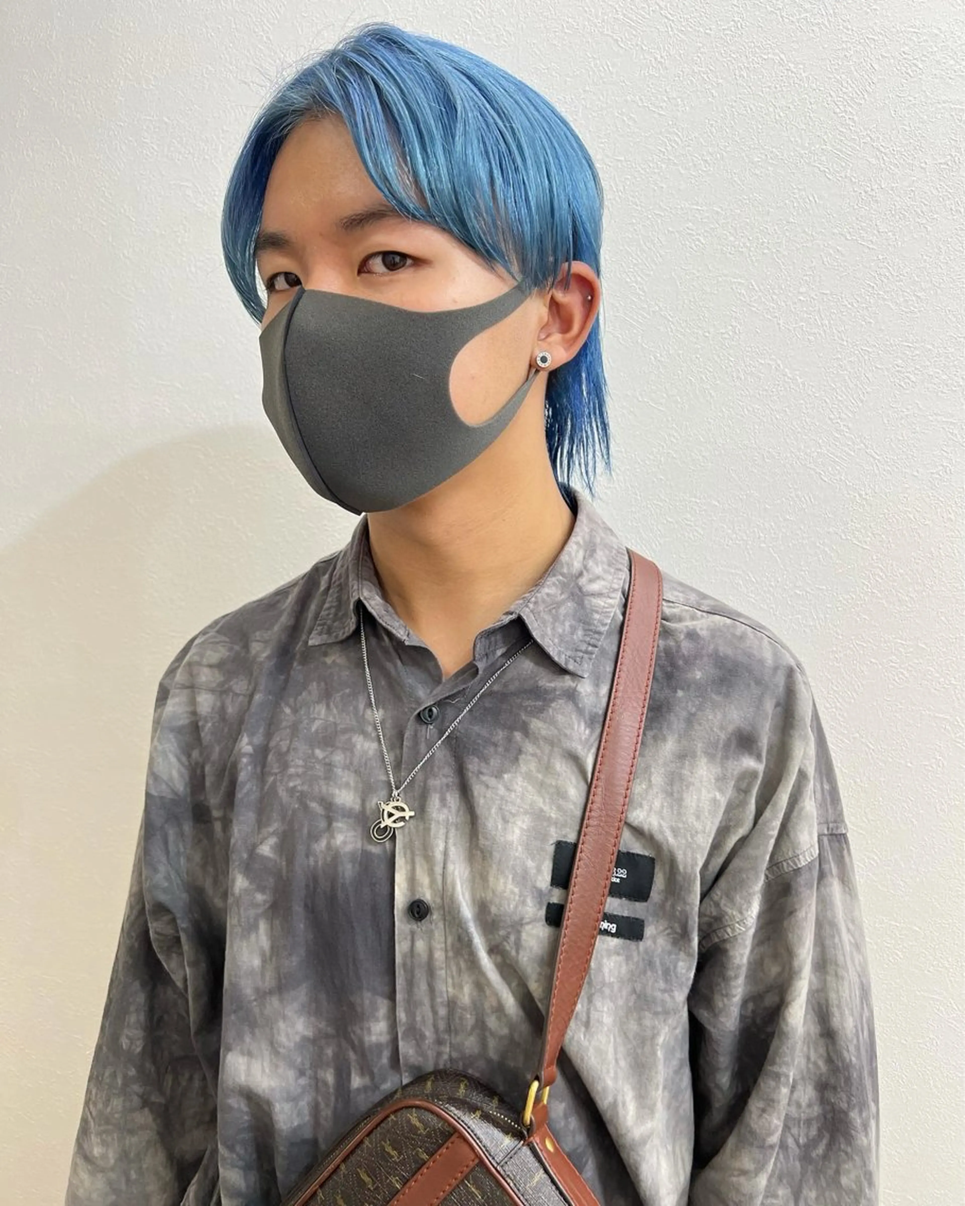 カラー パーマ メンズ アップバング センターパート マッシュ メンズパーマ スパイキーショート カット ヘアカラー ヘアセット 【池袋/スパイキー ショート】ⓝⓘⓜⓤのヘアスタイル