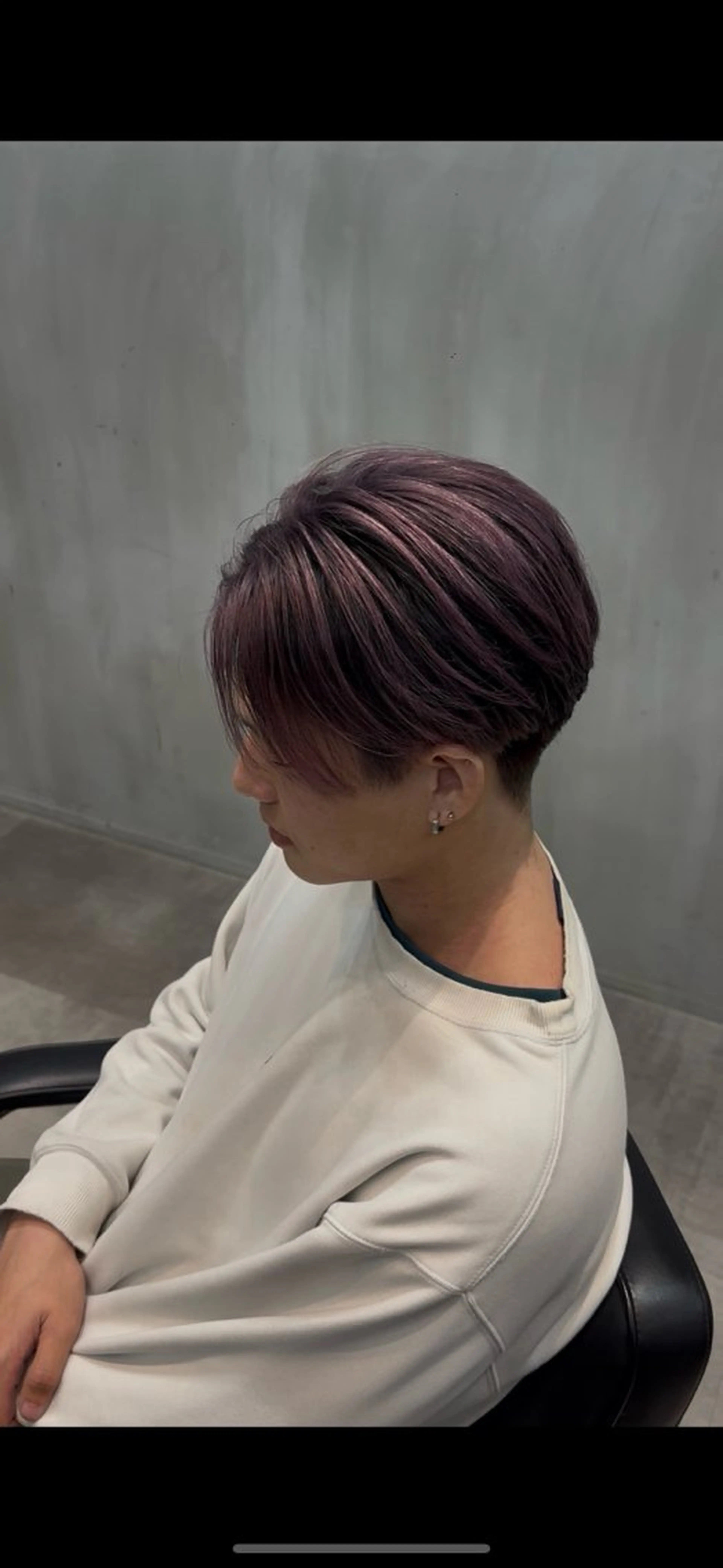 ショート レイヤーカット ラフィスヘアー オウスケのヘアスタイル