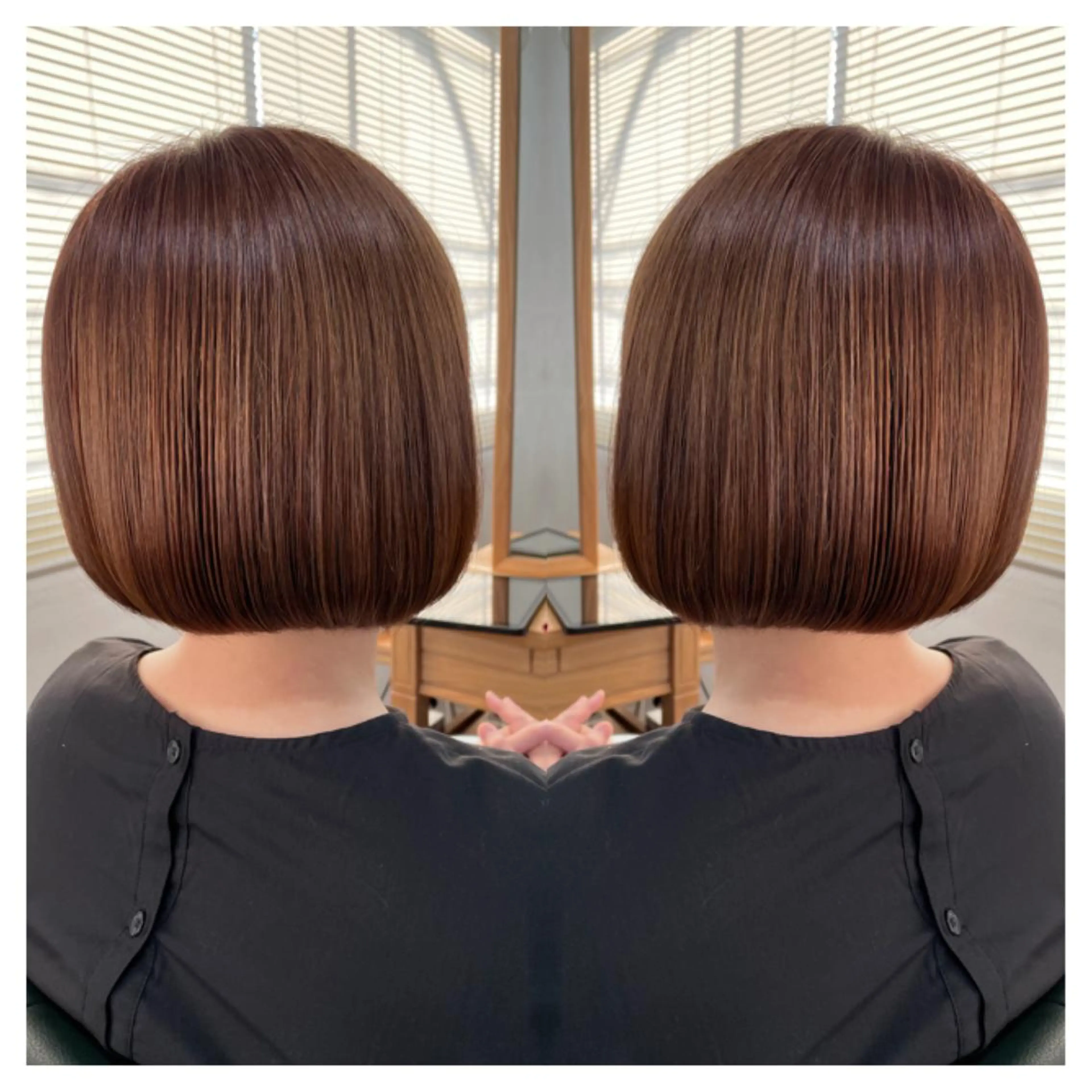 ショート カラー ヘアカラー トリートメント 村山 茉衣のヘアスタイル