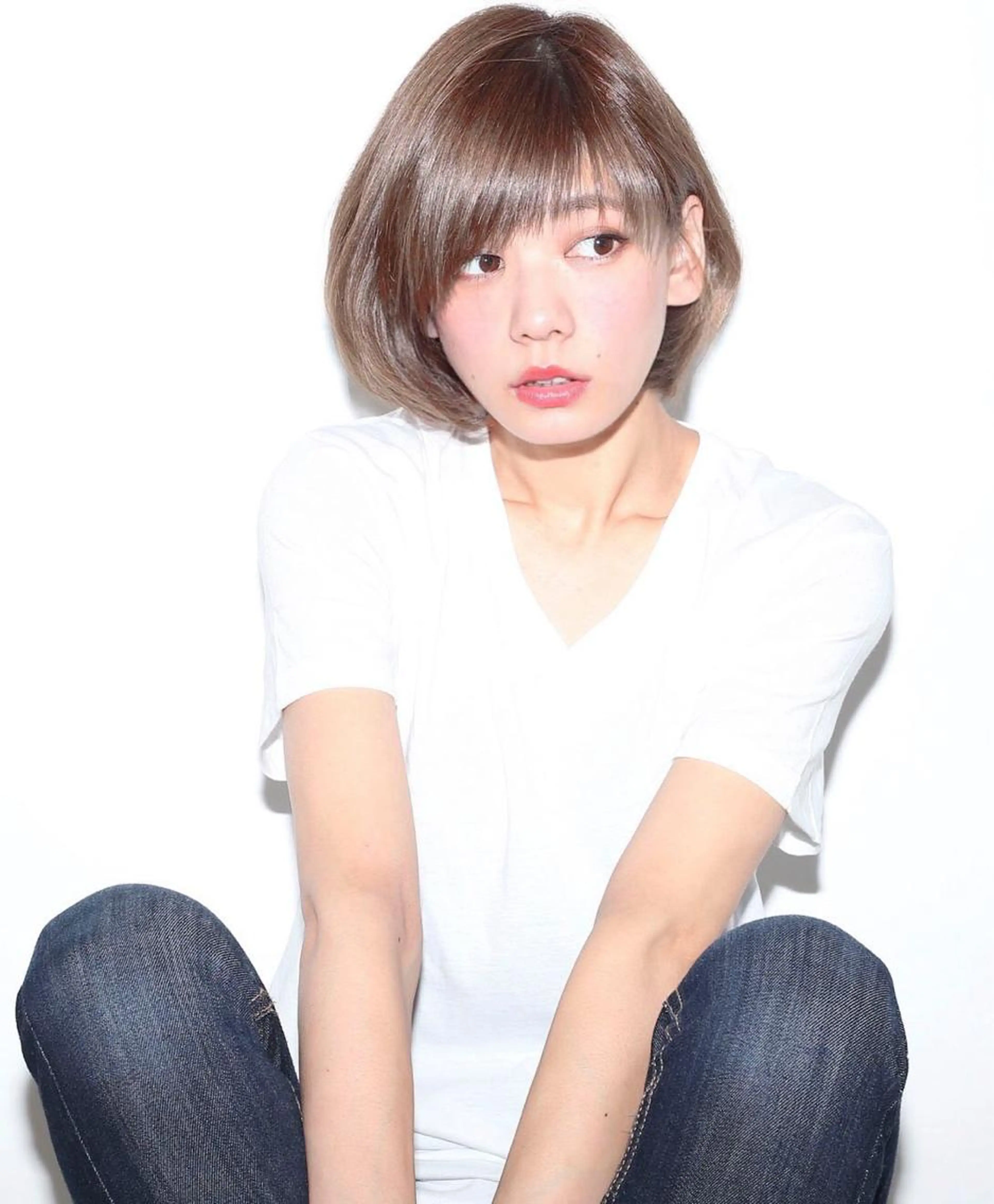 🫧🩵デザインカラークーポン🩵🫧グラデーション＋うる艶トリートメント〔ブリーチ込み〕の写真