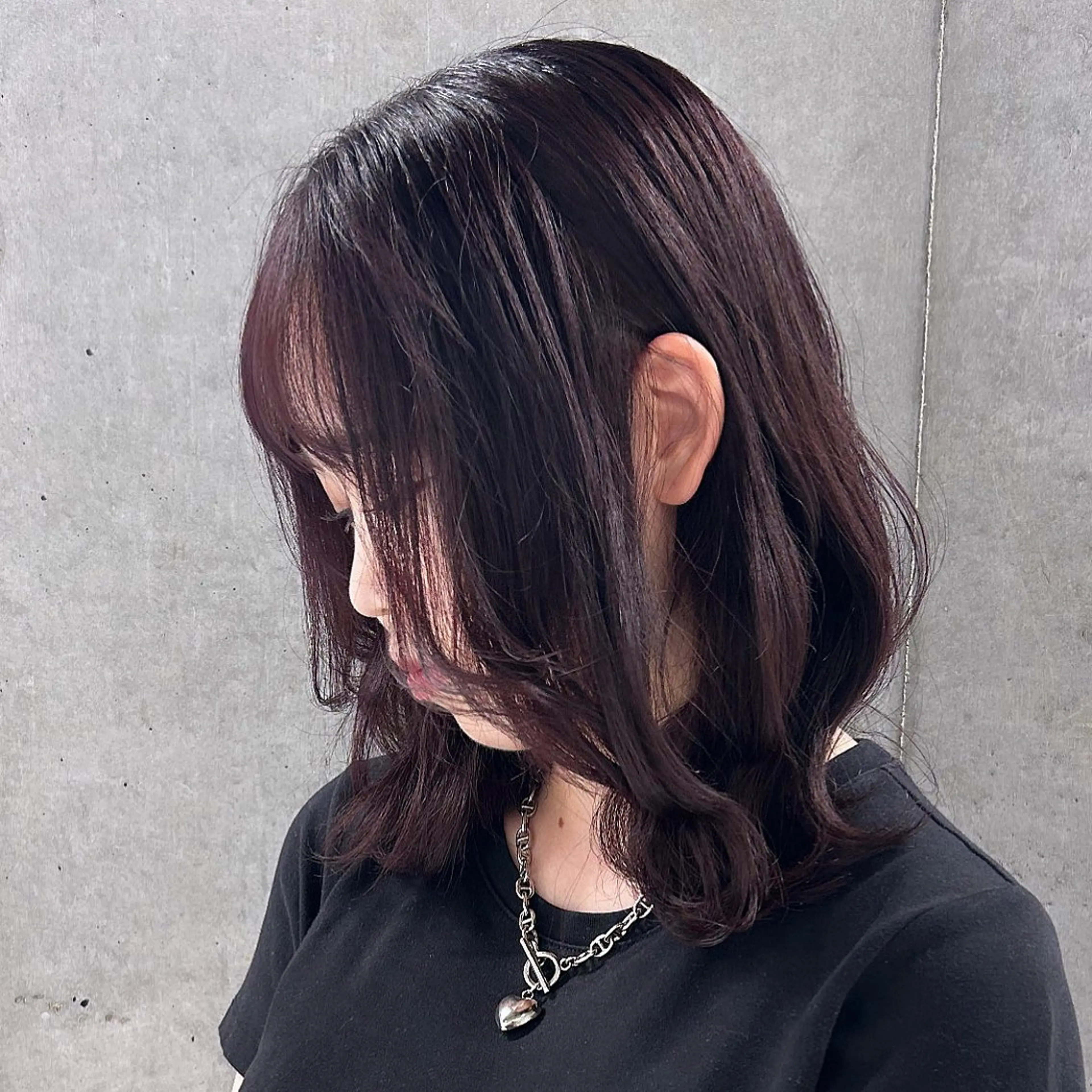 セミロング カラー shizuna/天神 /メンズ/ボブのヘアスタイル