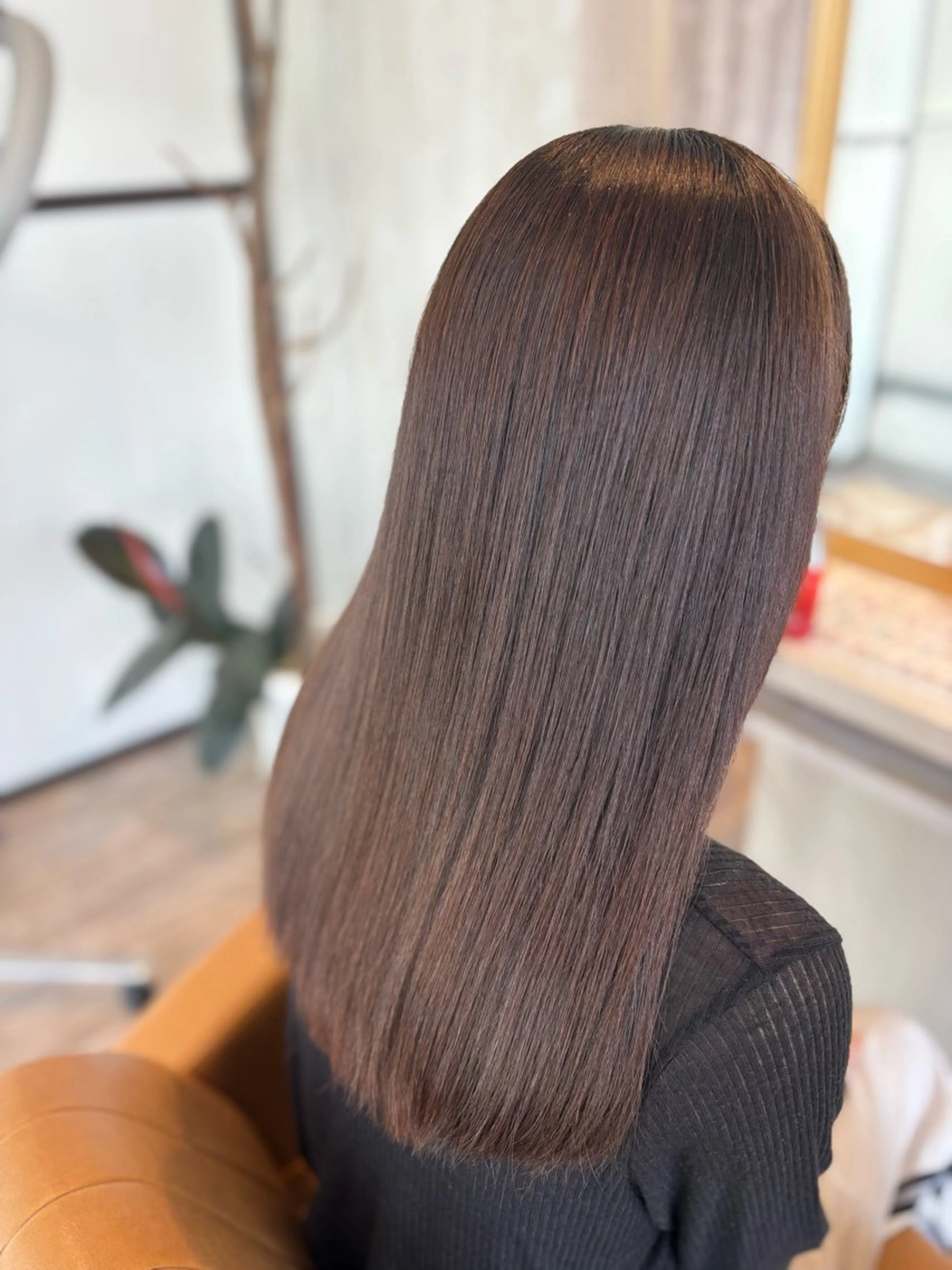 セミロング カット トリートメント yui🥀/ボブ /ブリーチなしカラーのヘアスタイル