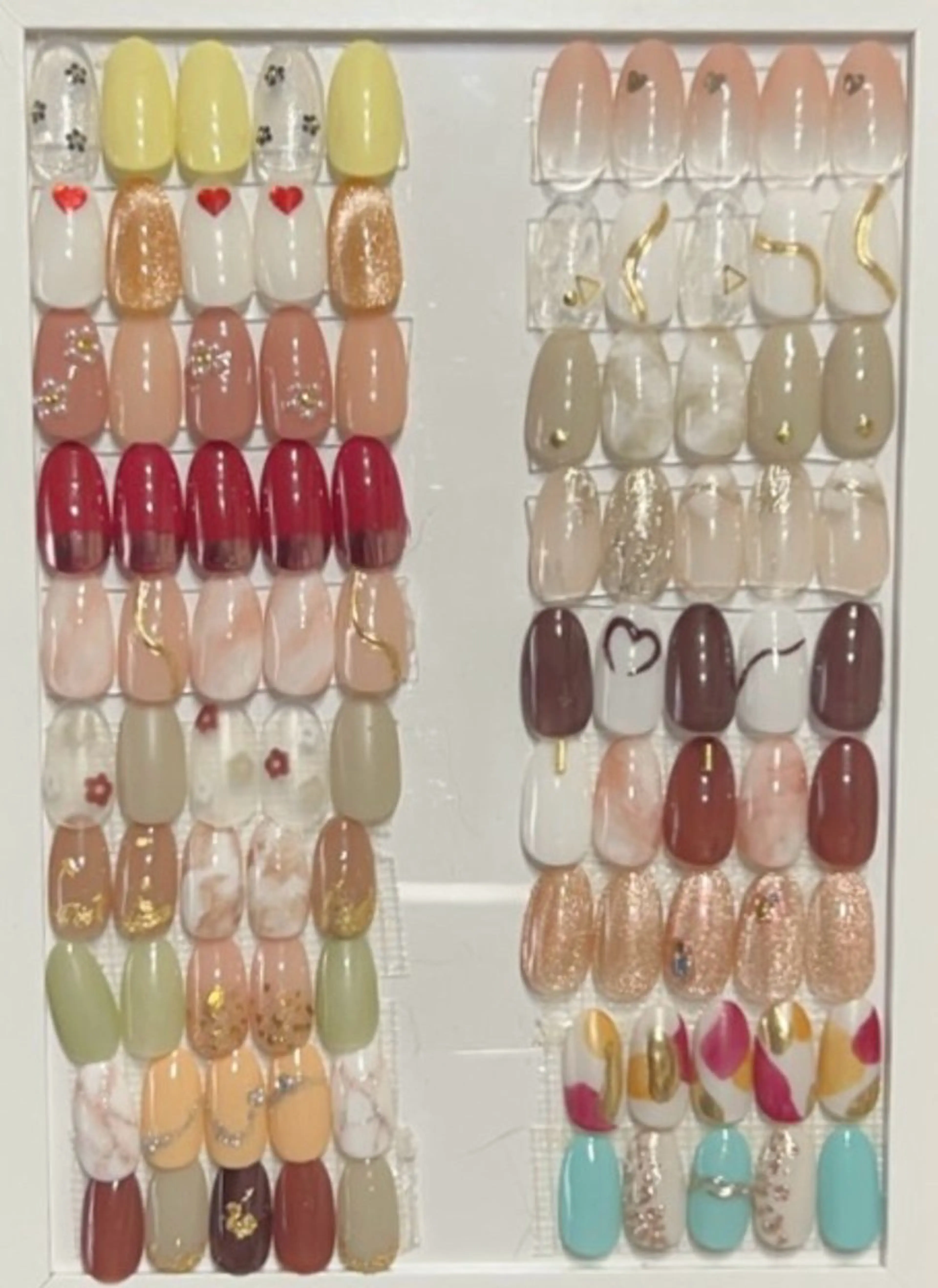 ジェルネイル☆ サンプルから選べる☆オフィスアート【オフ無し限定】4400円の写真