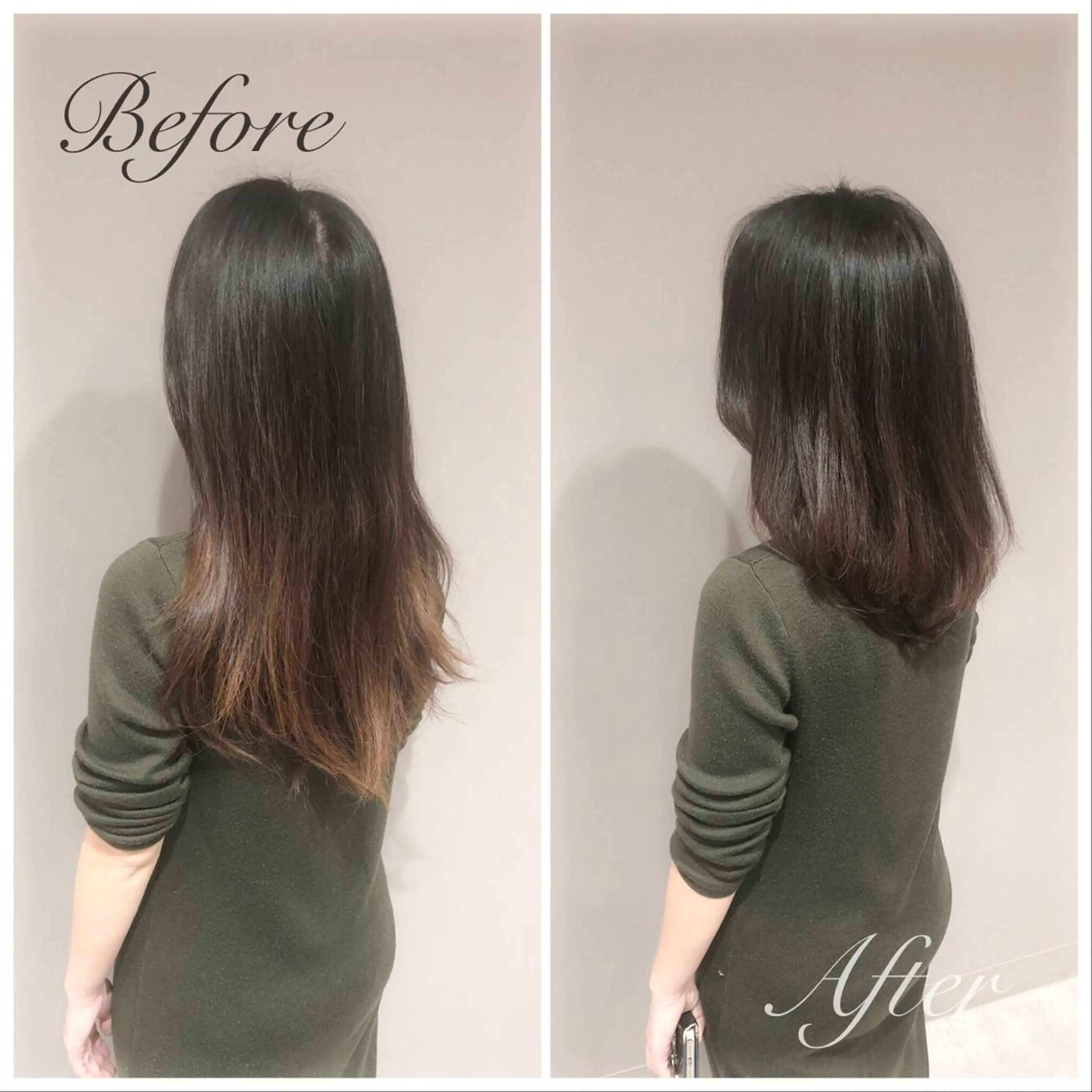 ミディアム カラー カット ヘアカラー 縮毛矯正 髪質改善/縮毛矯正 /青山　早希🐾のヘアスタイル