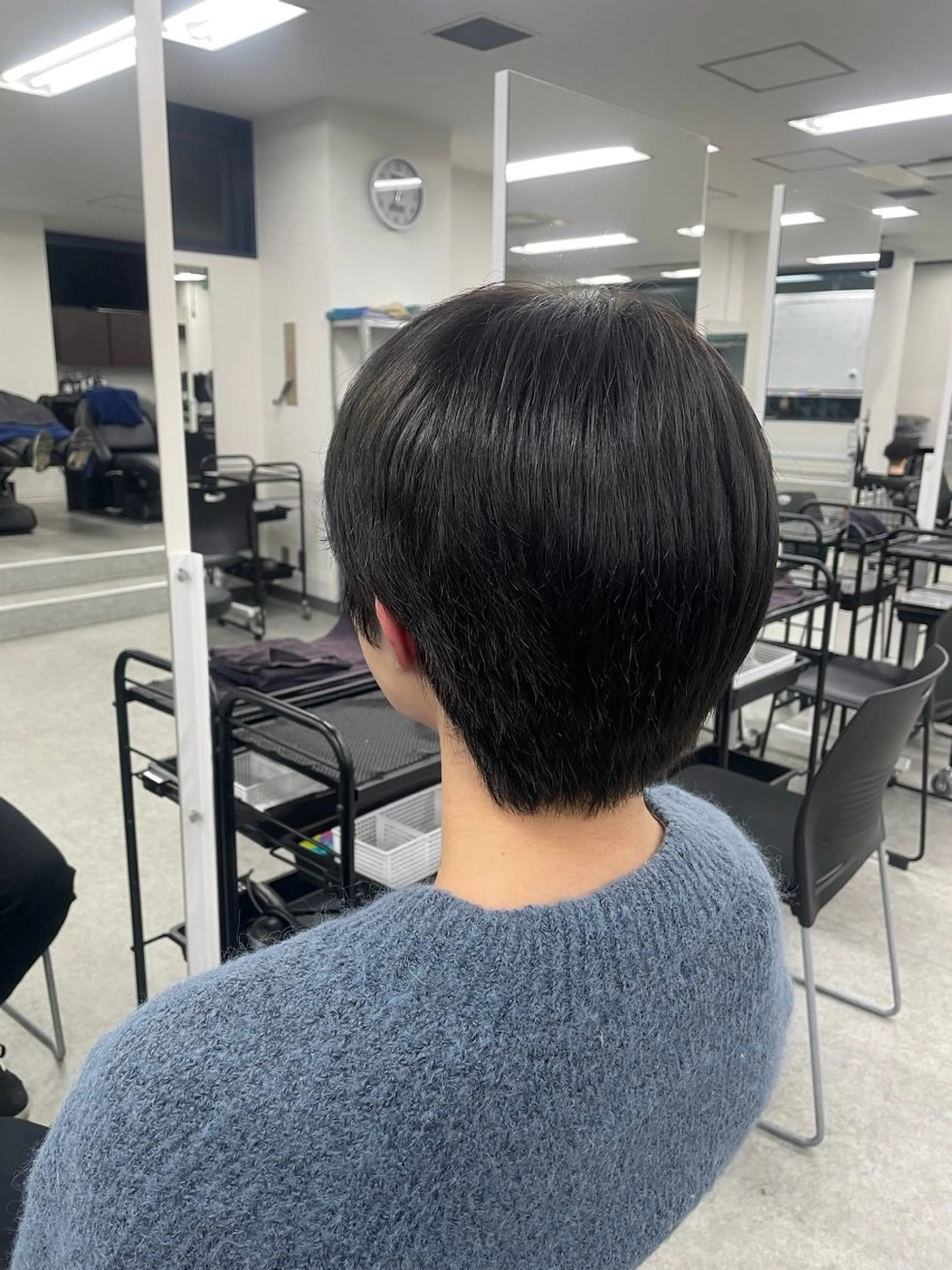 【🇰🇷men's限定価格🇰🇷【ミニモ学割】 学割U15→29までOK!韓流カット➕縮毛矯正(曲がる縮毛矯正も可)の写真