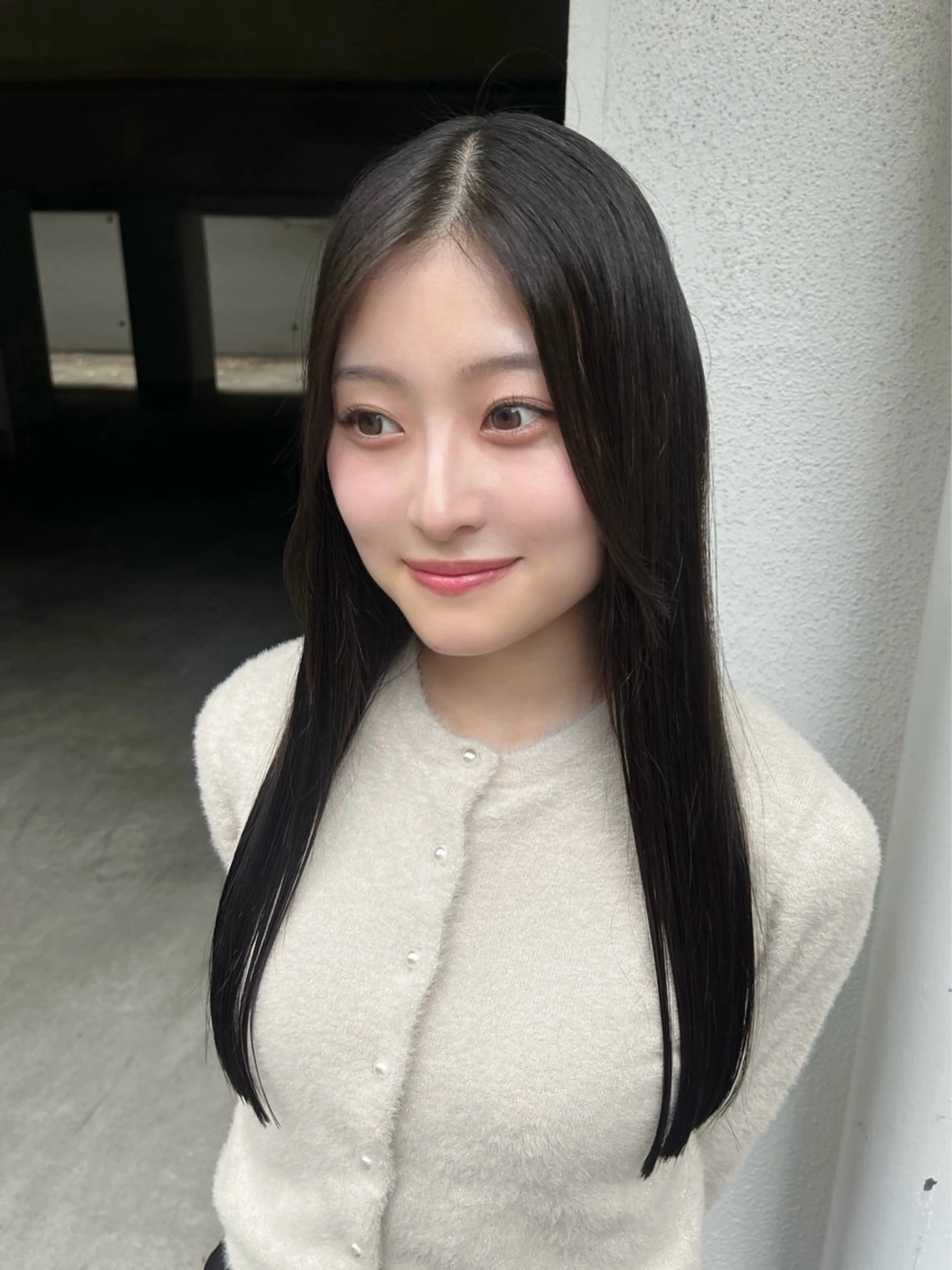 ロング カット トリートメント 【艶髪カラー】 omiのヘアスタイル