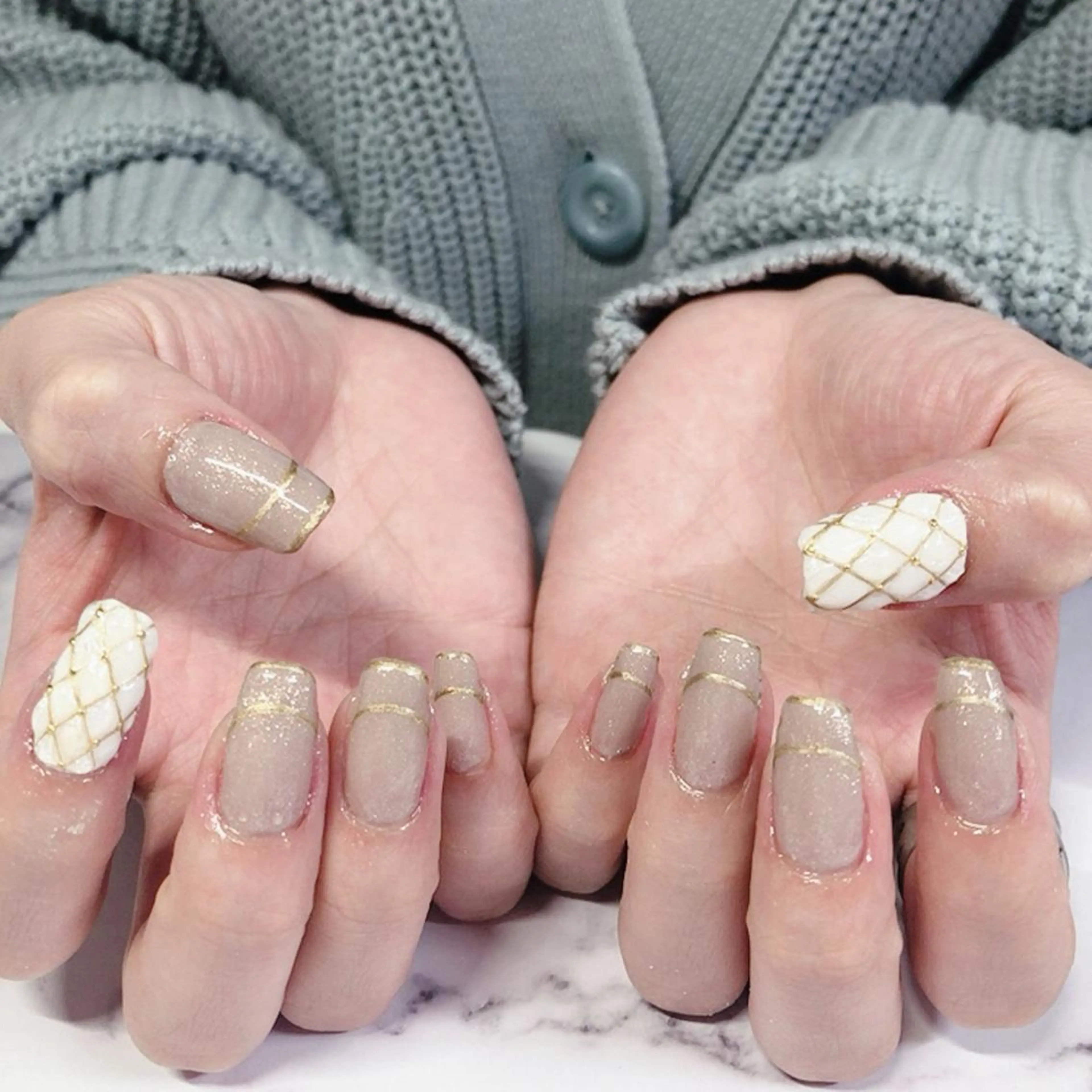 ネイル 奥園 良恵のネイルデザイン