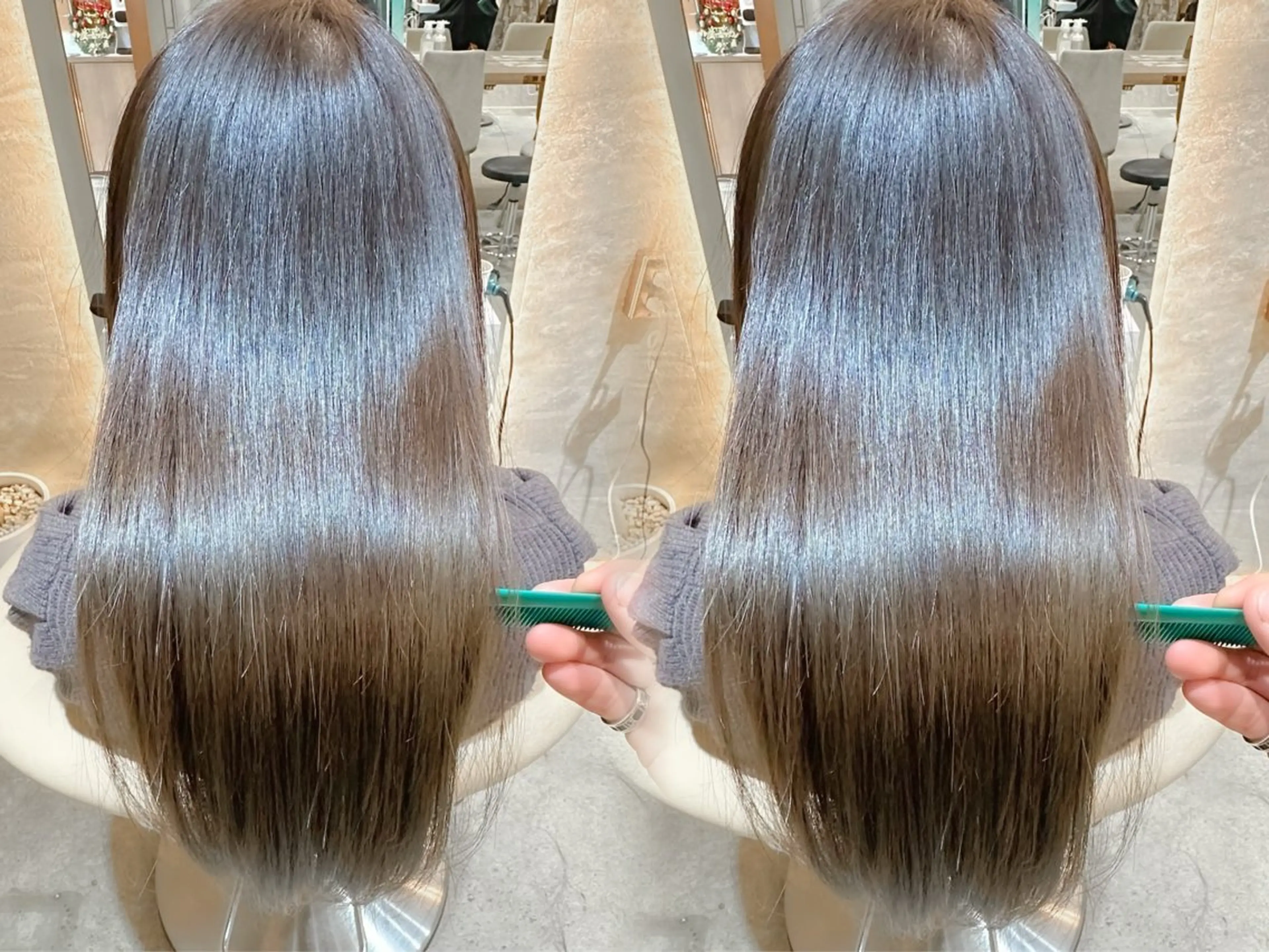 セミロング カット 縮毛矯正 トリートメント ボブ/ショート/ 縮毛矯正⚜️工藤昴のヘアスタイル