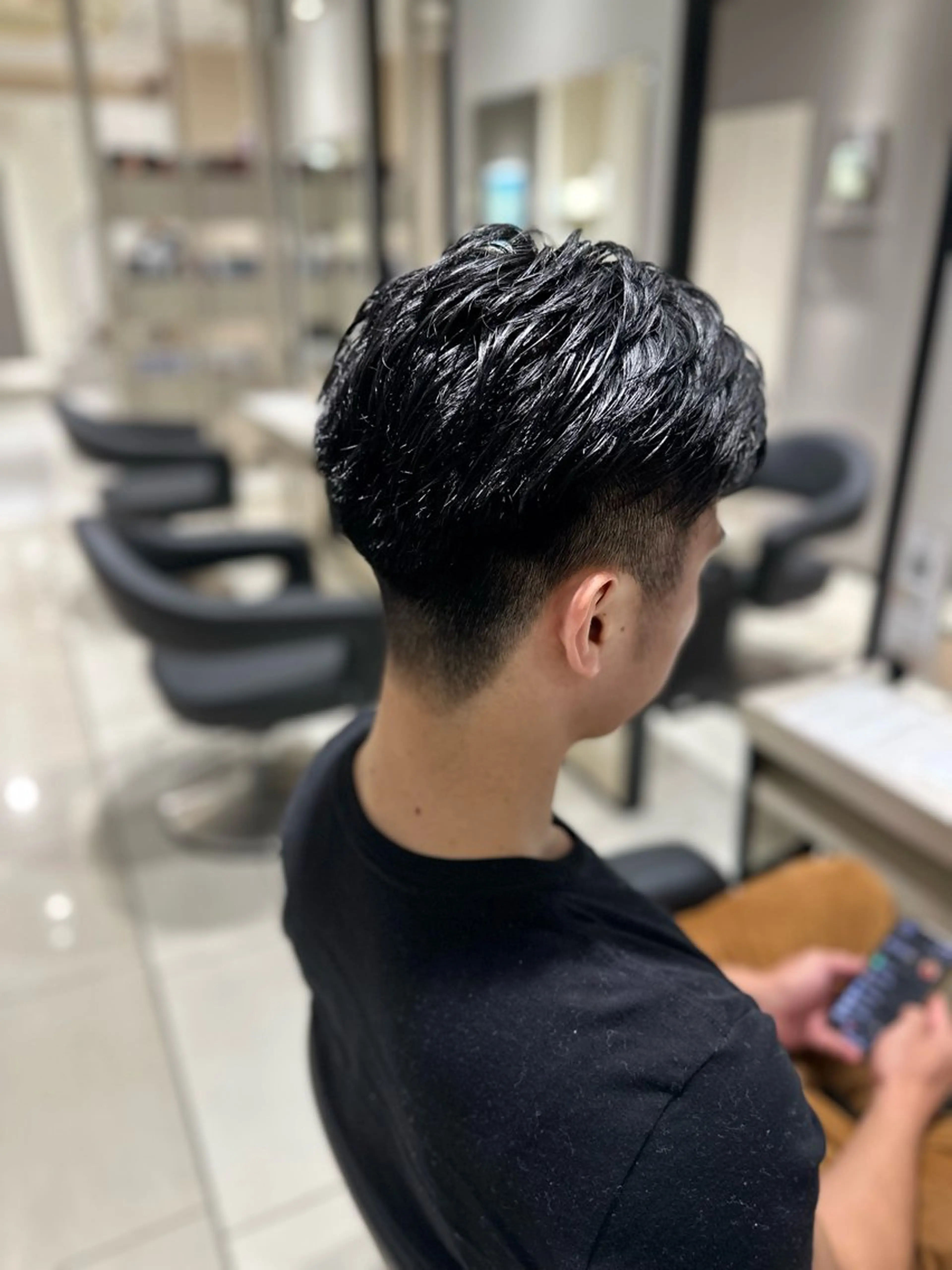 メンズ カット ヘアセット レン メンズ 特化スタイリストのヘアスタイル