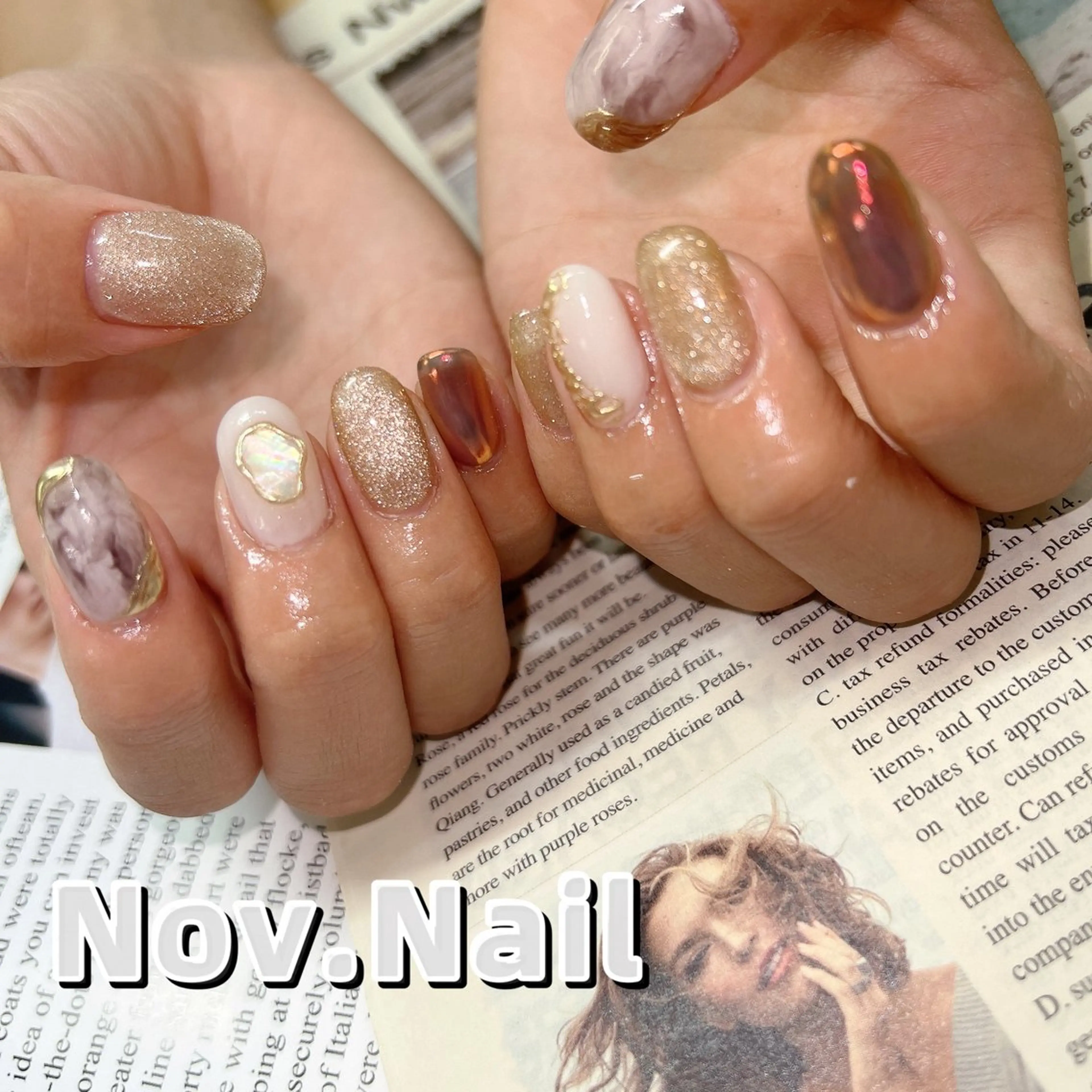 ネイル ハンドネイル ハンドケア Nov. ネイルサロンのネイルデザイン