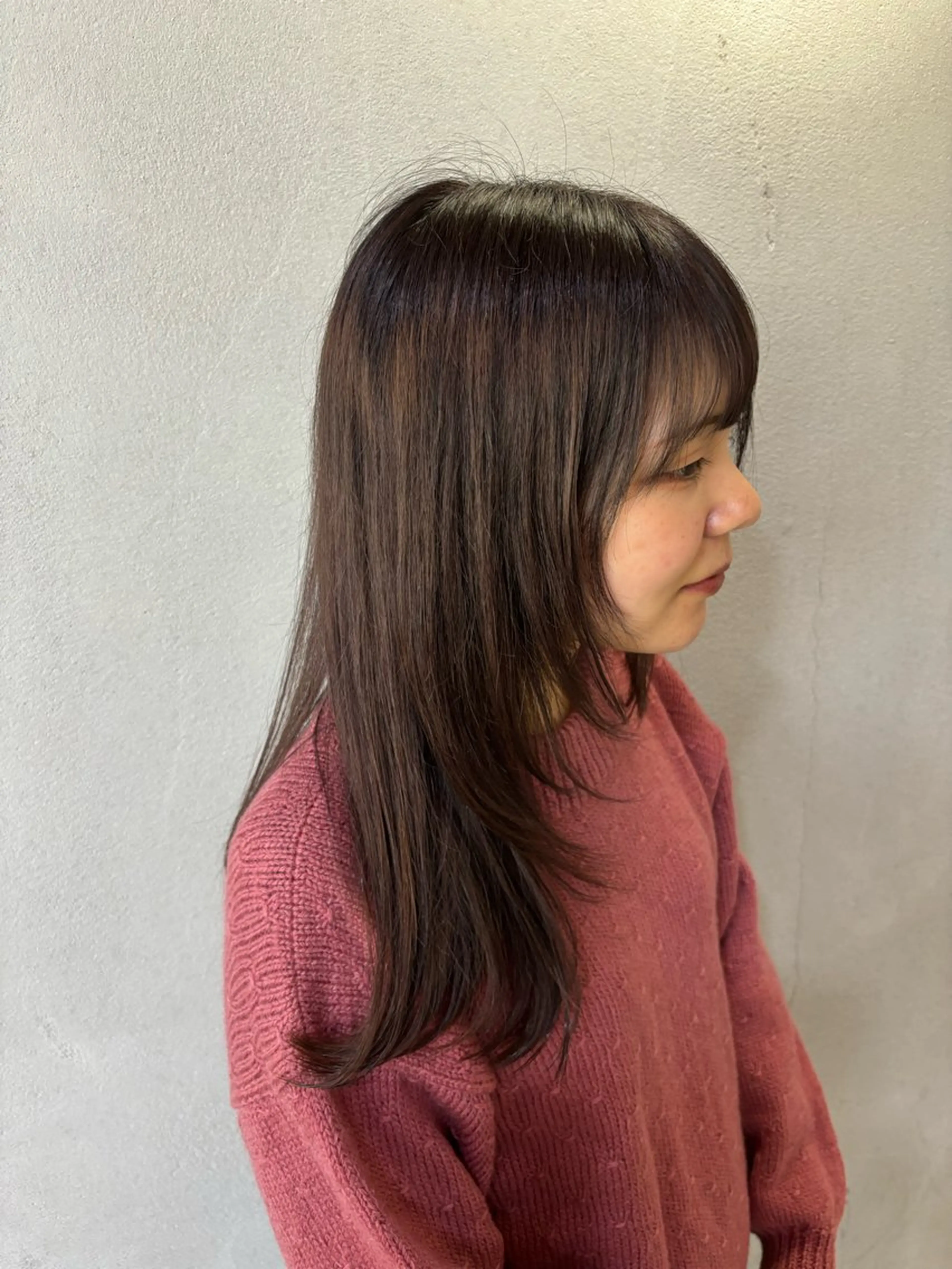 セミロング カット mono / Manatoのヘアスタイル