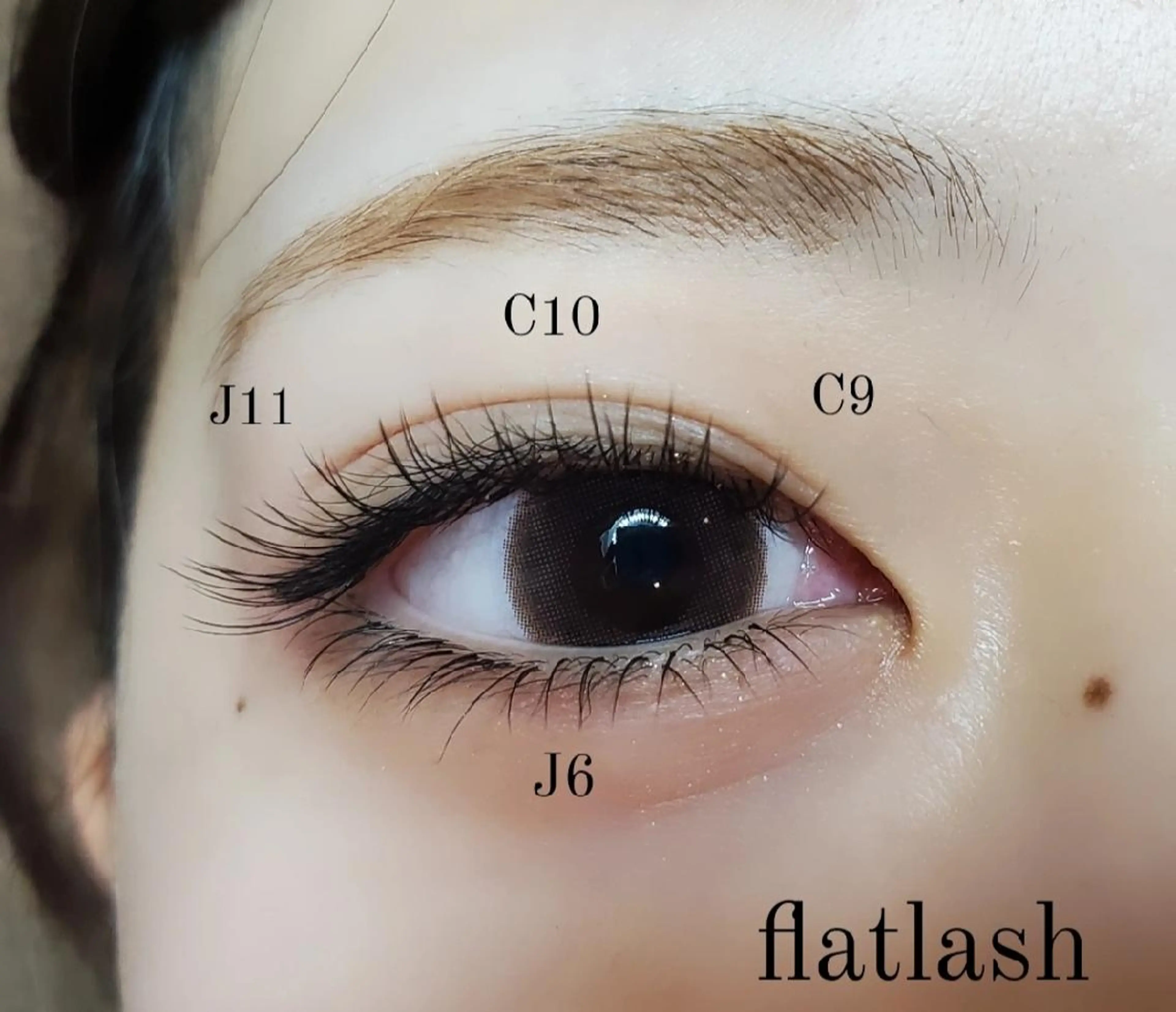 マツエク・マツパ マツエク eyelashsalon   rocolush 所属・★Hoshino★ 新宿西口 ·͜·🌟のマツエク・マツパデザイン