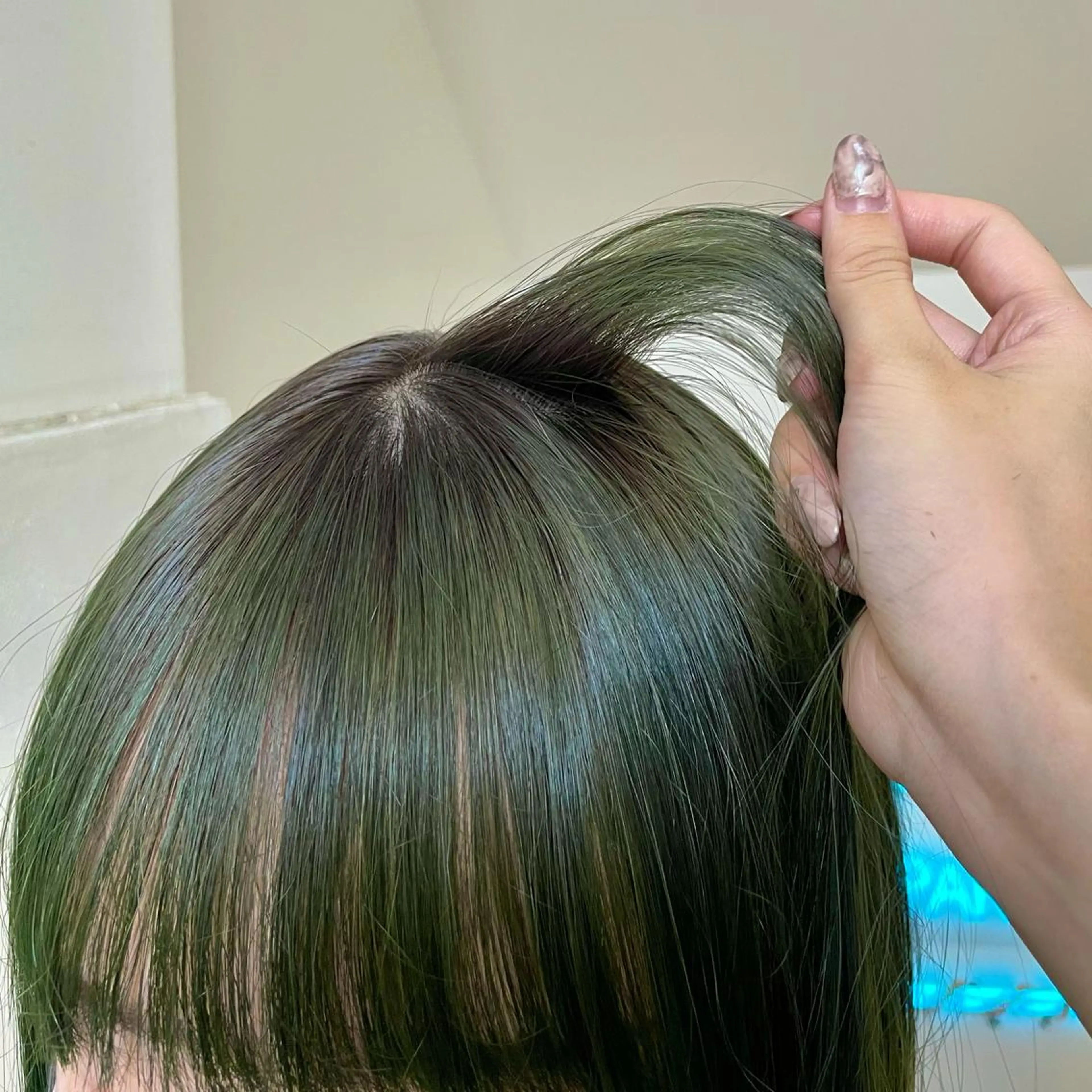 ミディアム カラー メンズ HAIR&NAIL KANAのネイルデザイン