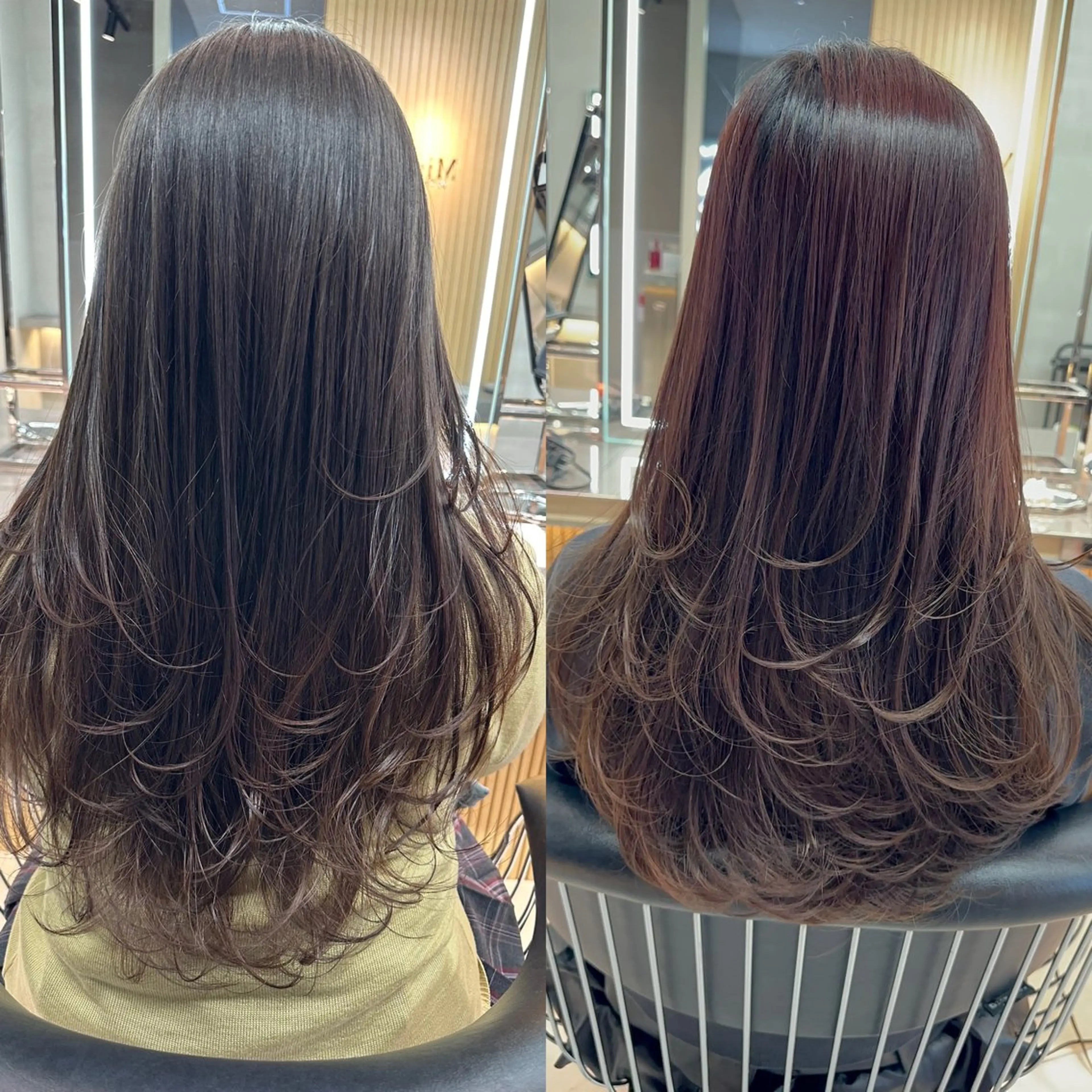 ロング カラー カット ヘアカラー トリートメント ✨髪質改善特化✨副 店長椎葉信乃介のヘアスタイル