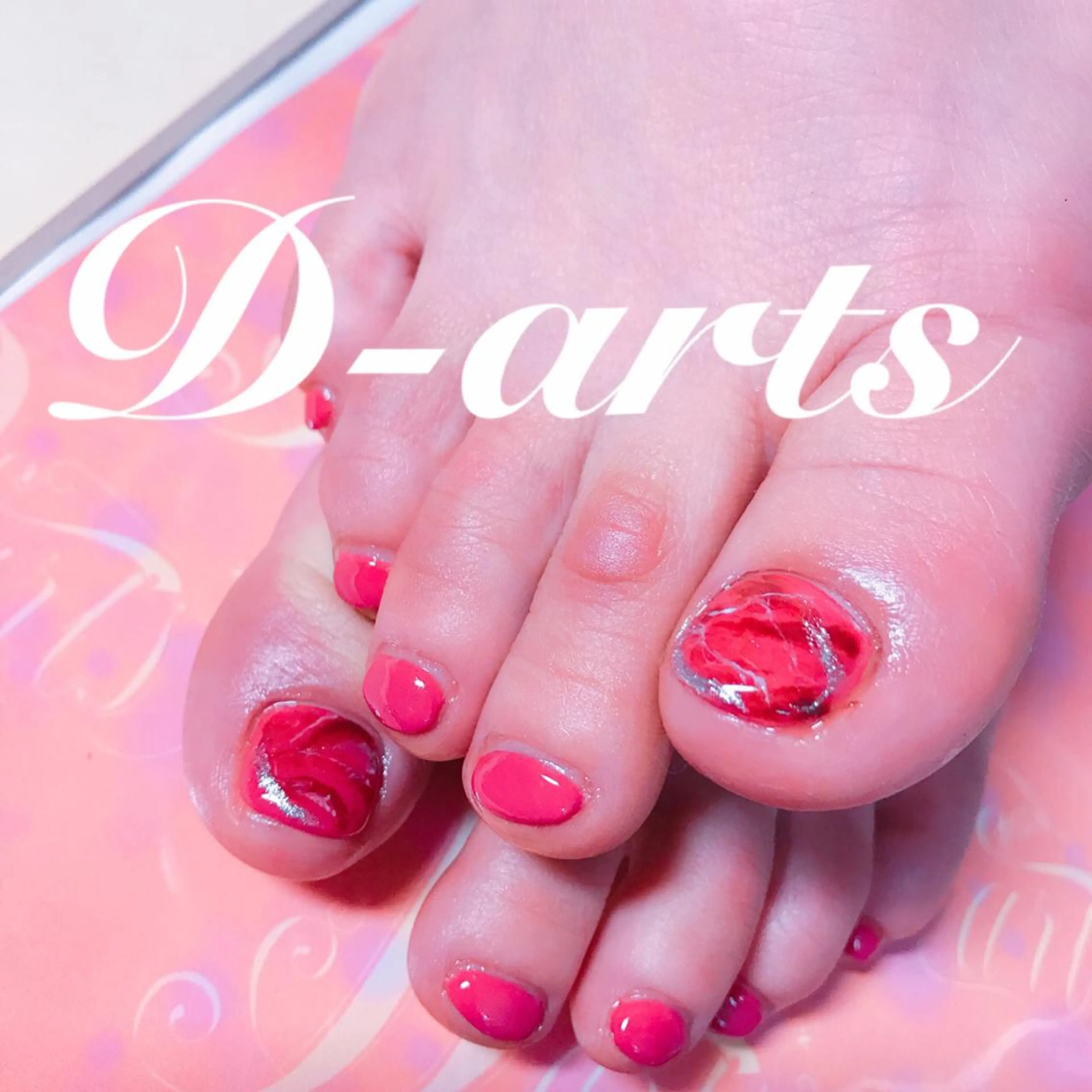 ネイル フットネイル S&S 村田小百合のネイルデザイン