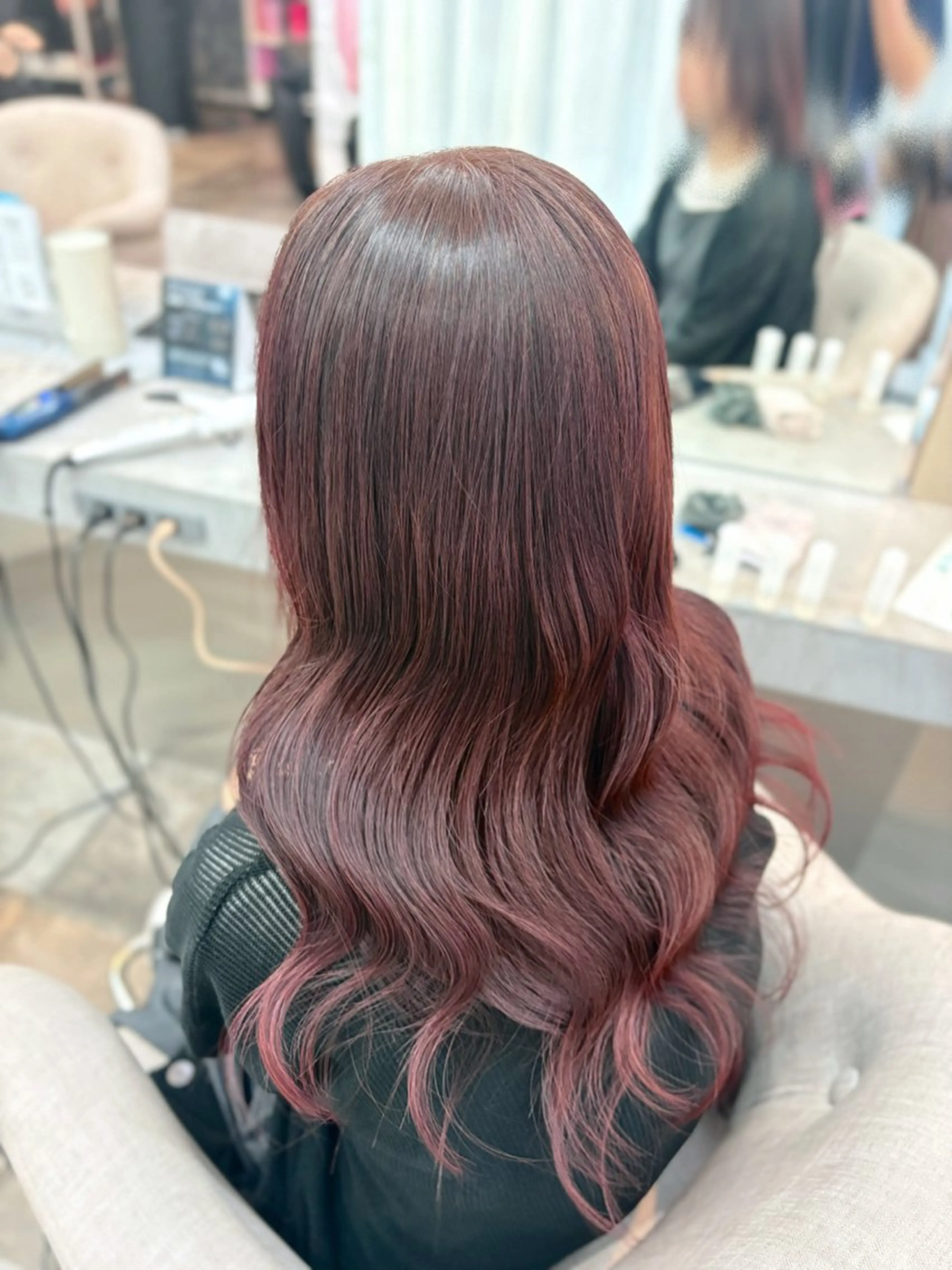 ロング ヘアカラー Maho ブリーチモデル募集中のヘアスタイル