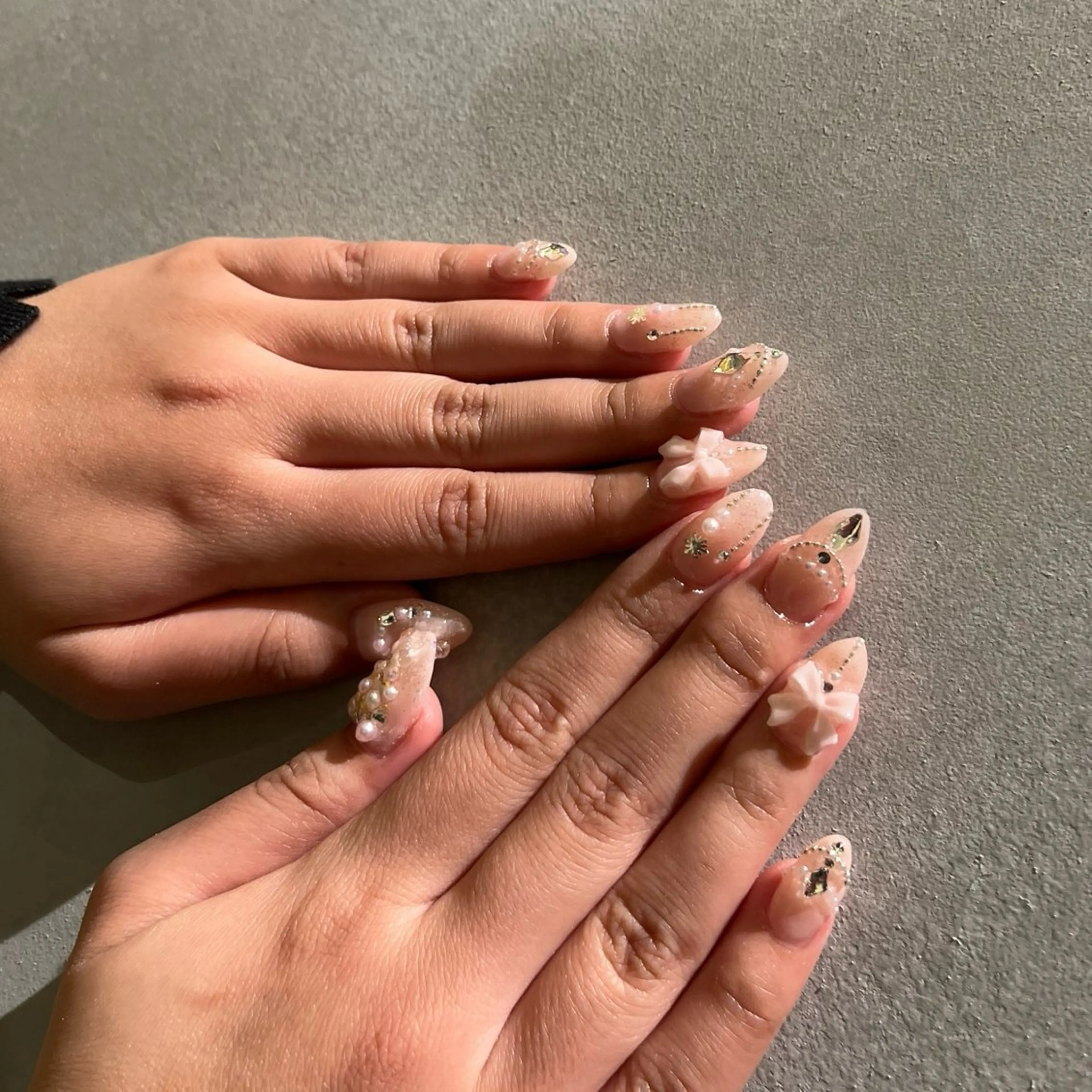 ネイル フラッシュネイル フットネイル ジェルネイル ラメ(グリッター) ラメグラデーション ハンドネイル beautysalonLino所属・ネイルサロン ⭐︎Linoのその他イメージ