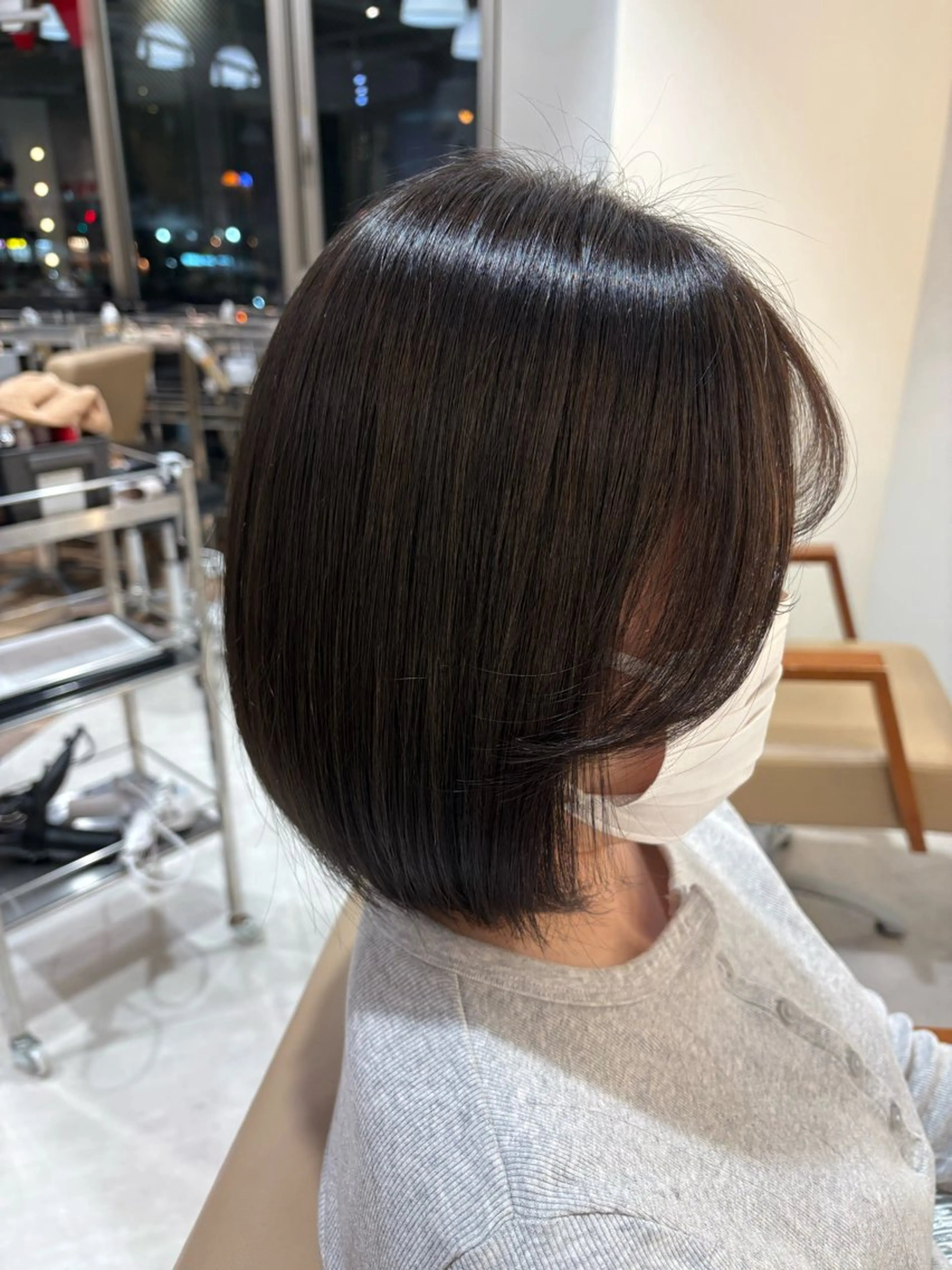 ショート カラー ヘアカラー 新庄 雪乃のヘアスタイル