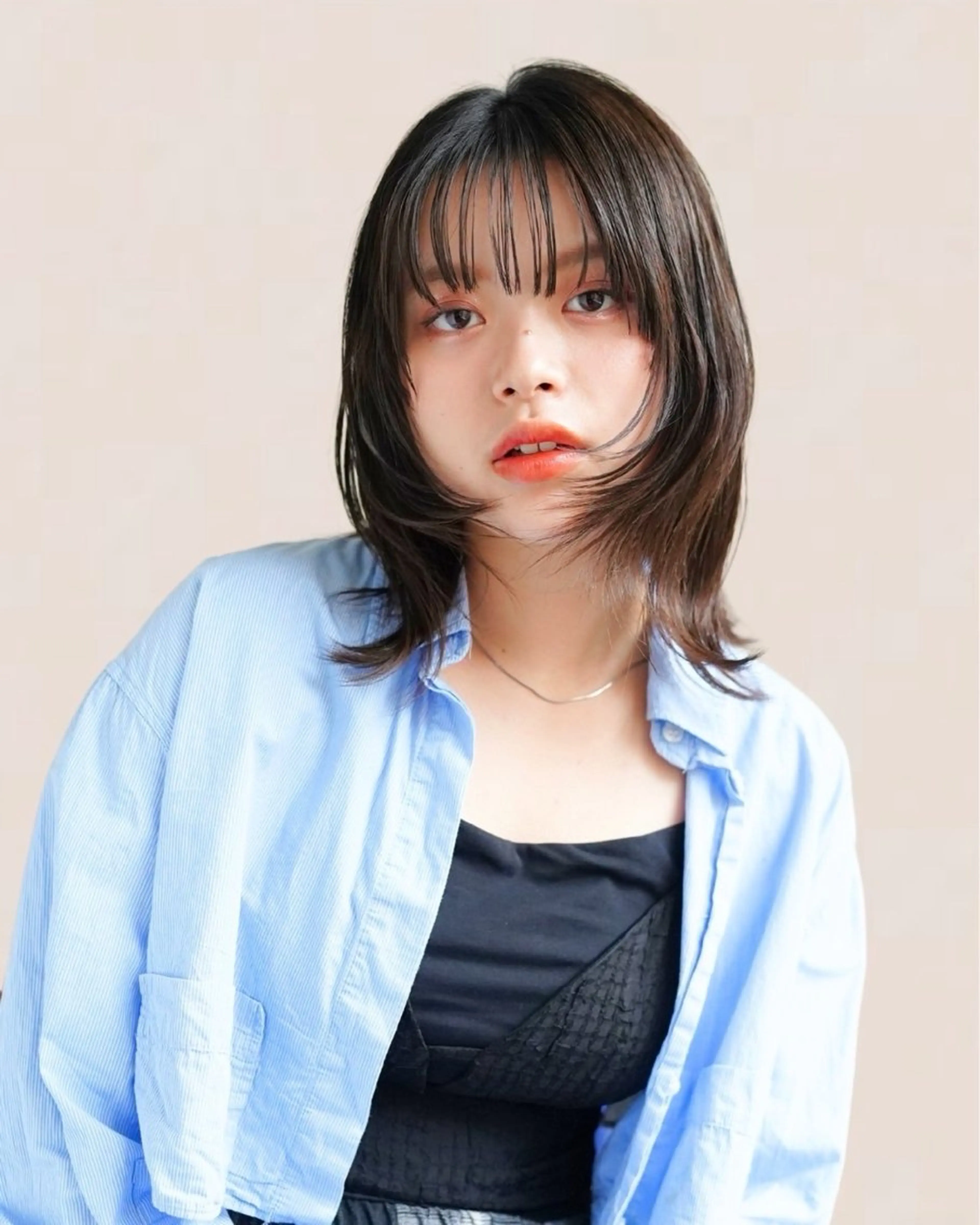 ミディアム カラー 銀座⚜️【脱白髪染め 美髪矯正】トグチのヘアスタイル