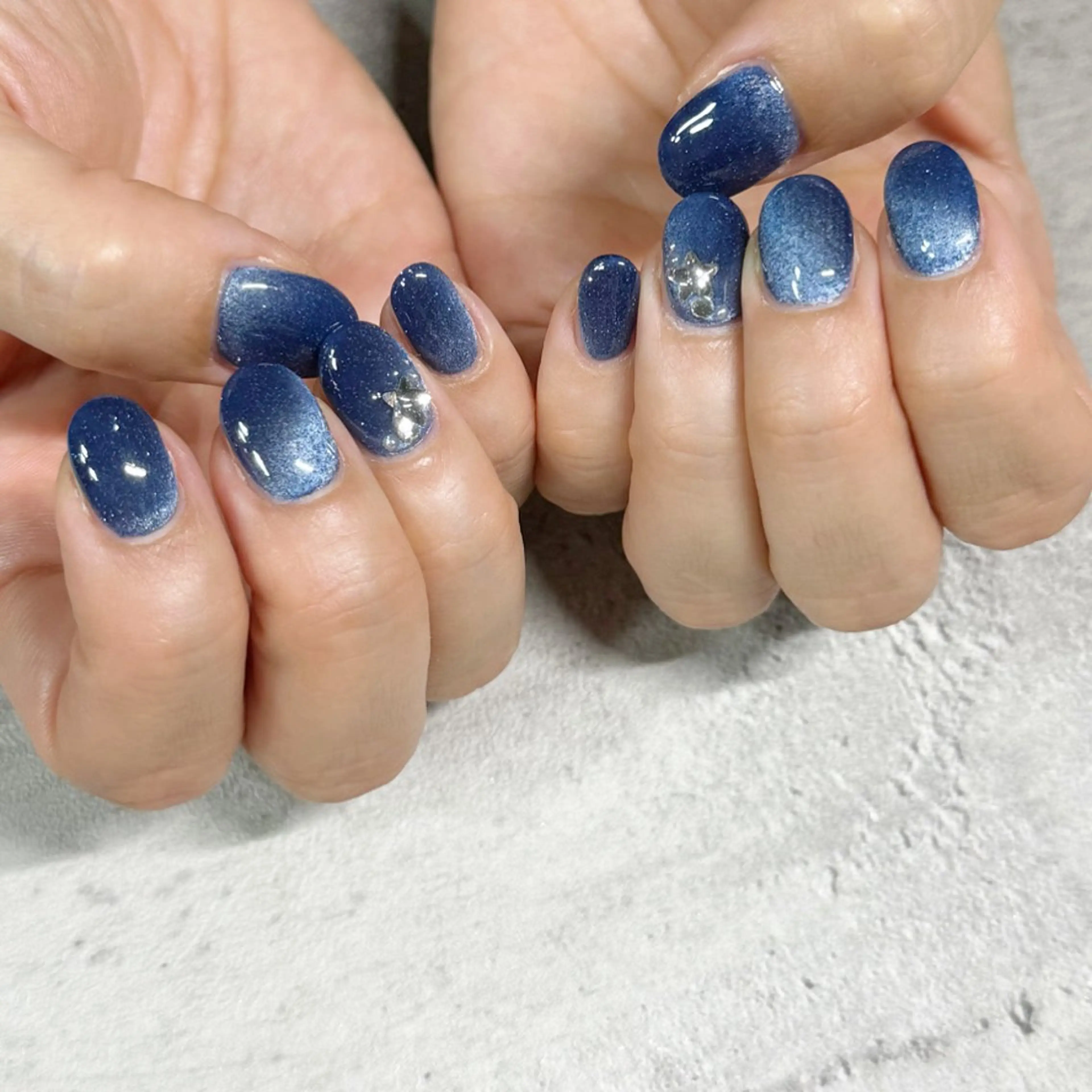 ネイル ジェルネイル シンプルネイル 東 千夏のネイルデザイン