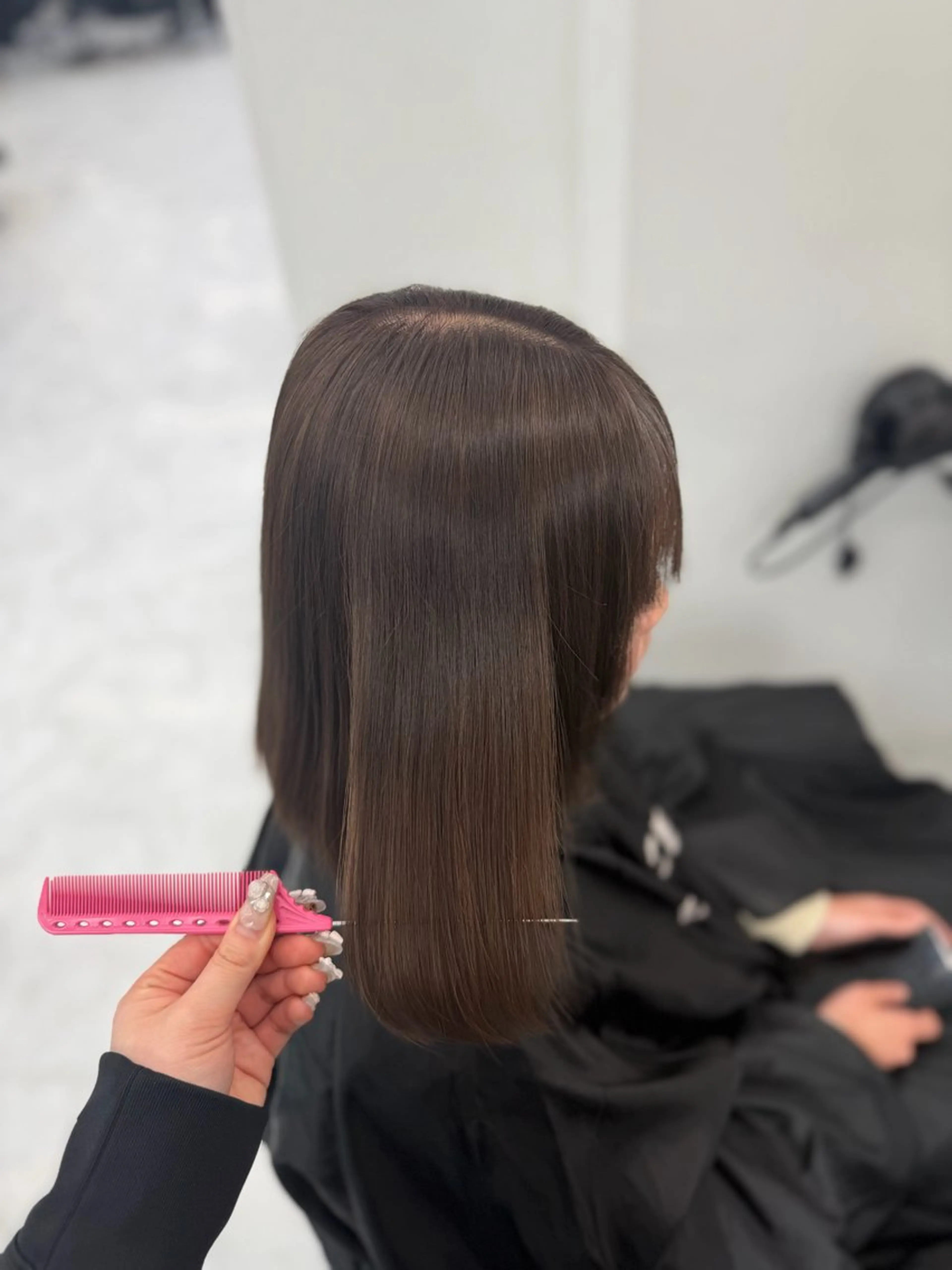 カラー ヘアカラー トリートメント 透ける透明感カラー 🎀anju/渋谷のヘアスタイル