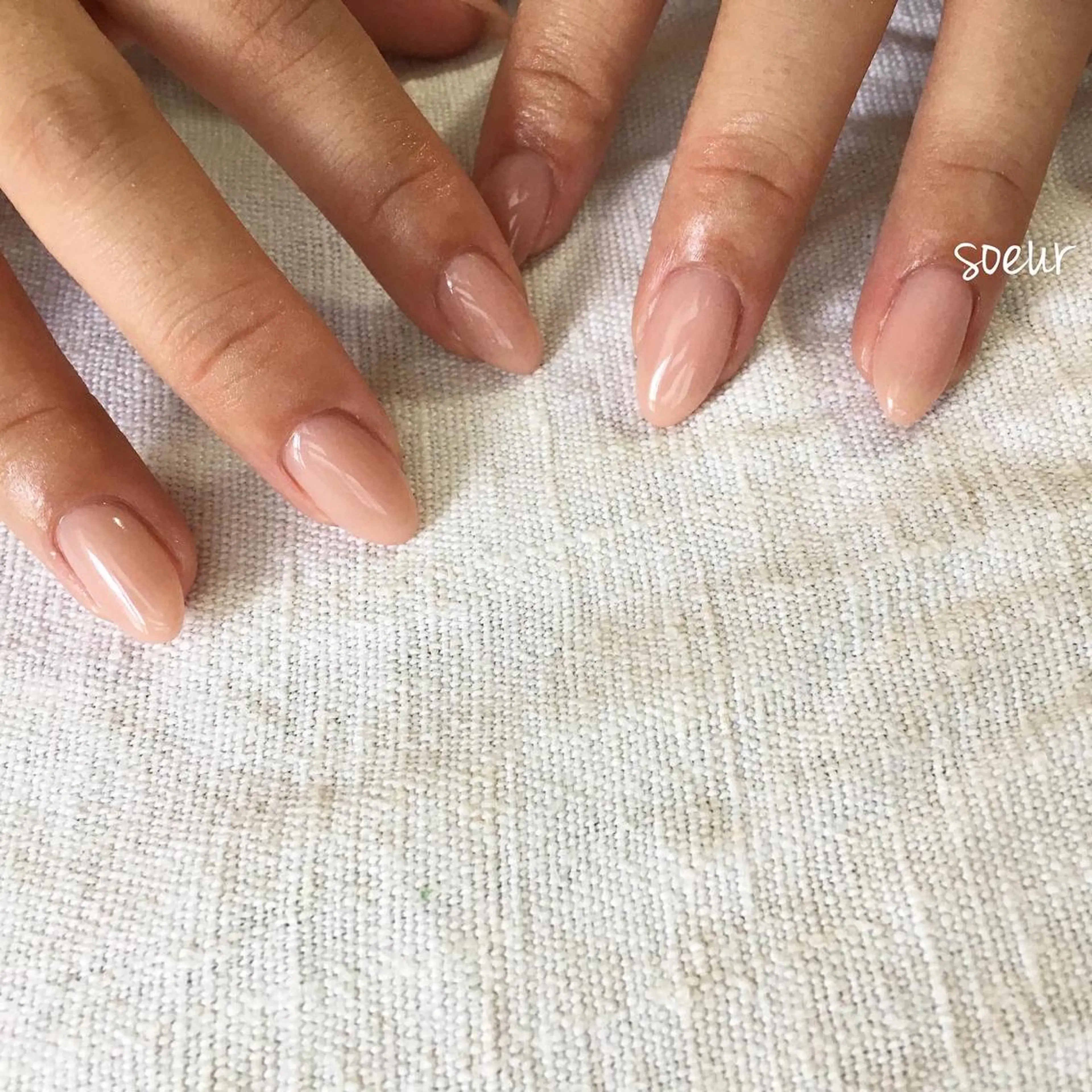 ネイル ワンカラーネイル soeur_ 武蔵浦和のネイルデザイン