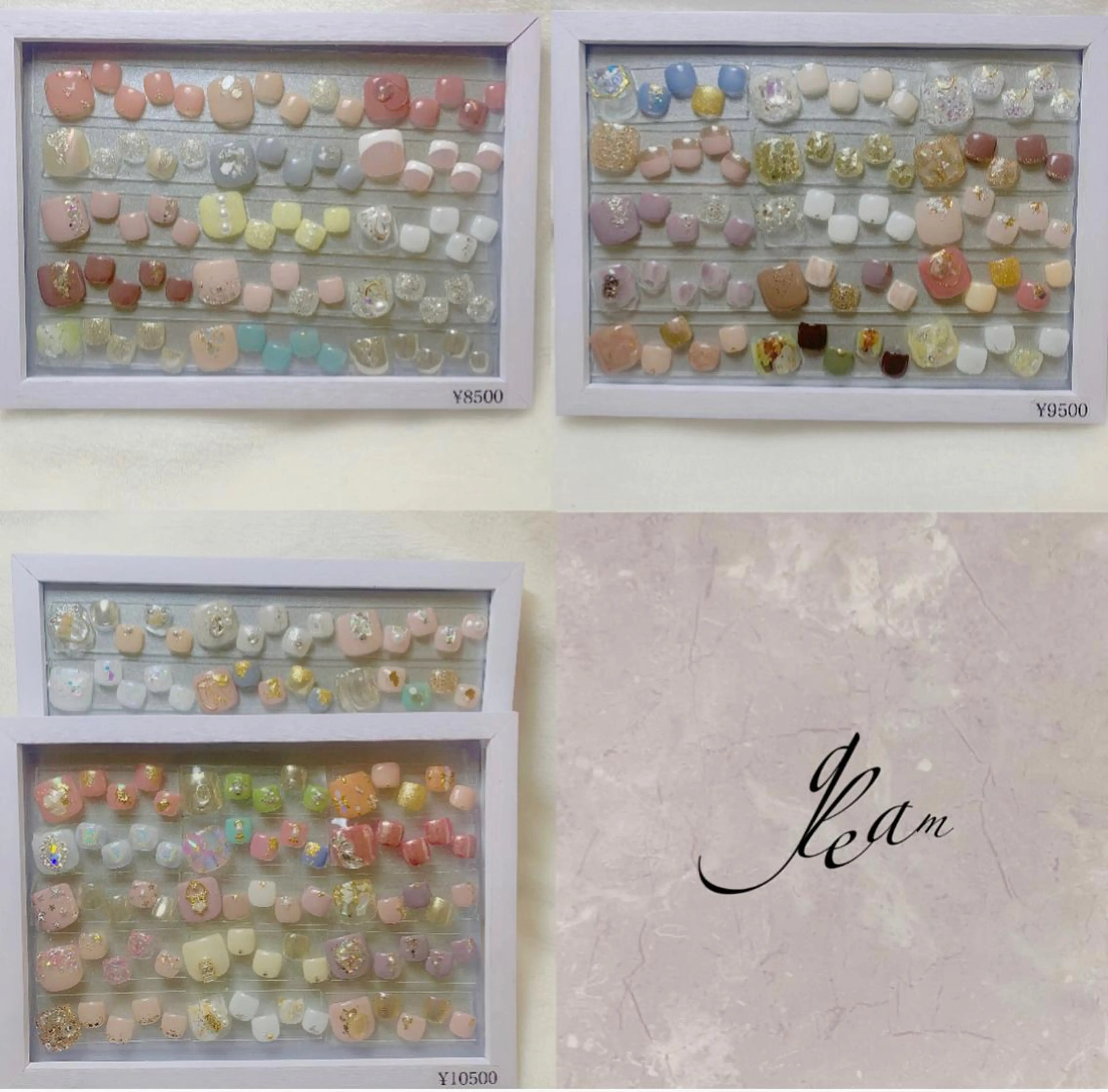 Foot Design Course ❇︎ ︎パラジェル❇︎ オフなし（¥8500、¥9500、¥10500）の写真