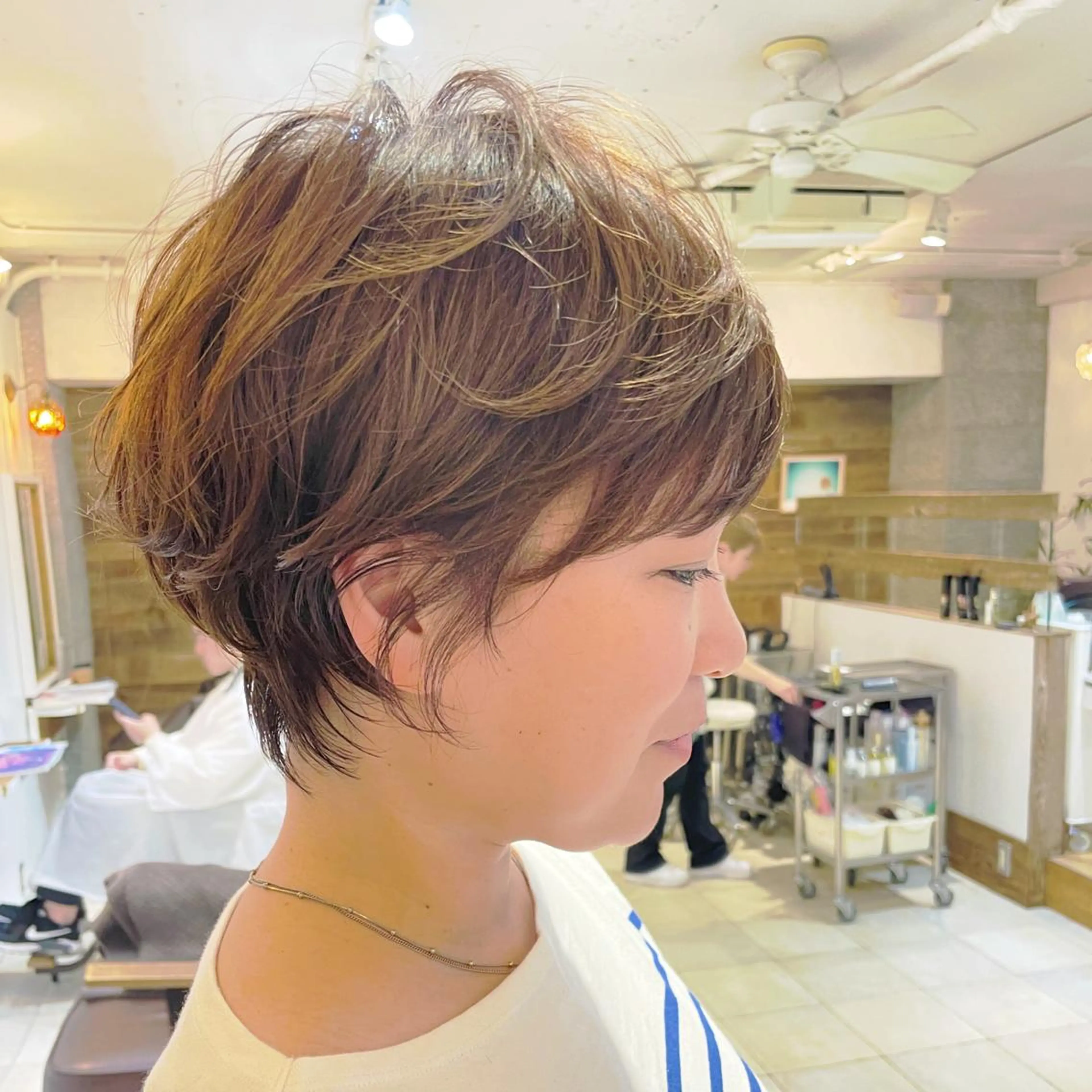 ショート 表参道/大人ショート カットモデル募集⭐︎のヘアスタイル