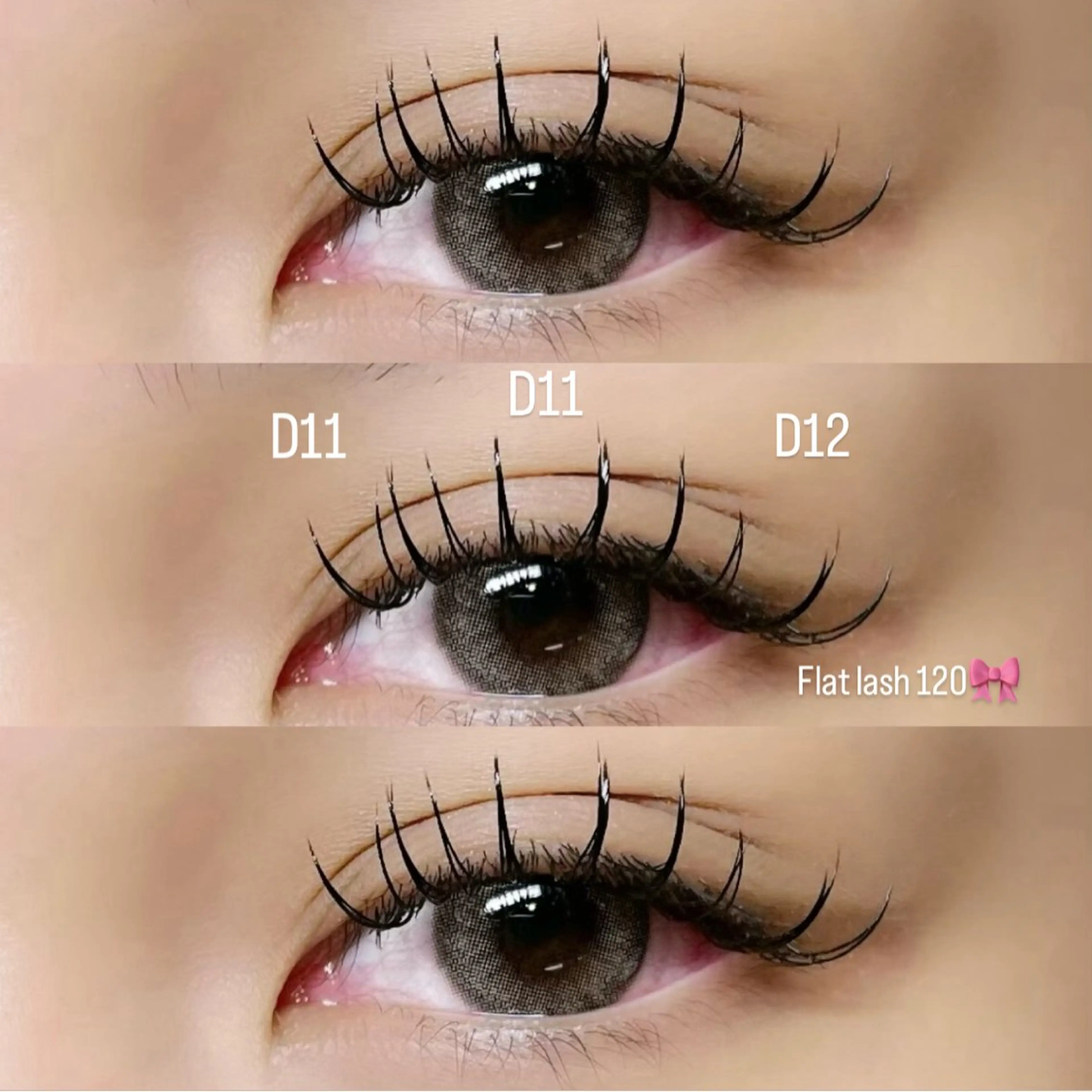 マツエク・マツパ フラットラッシュ eyelist yumiのマツエク・マツパデザイン