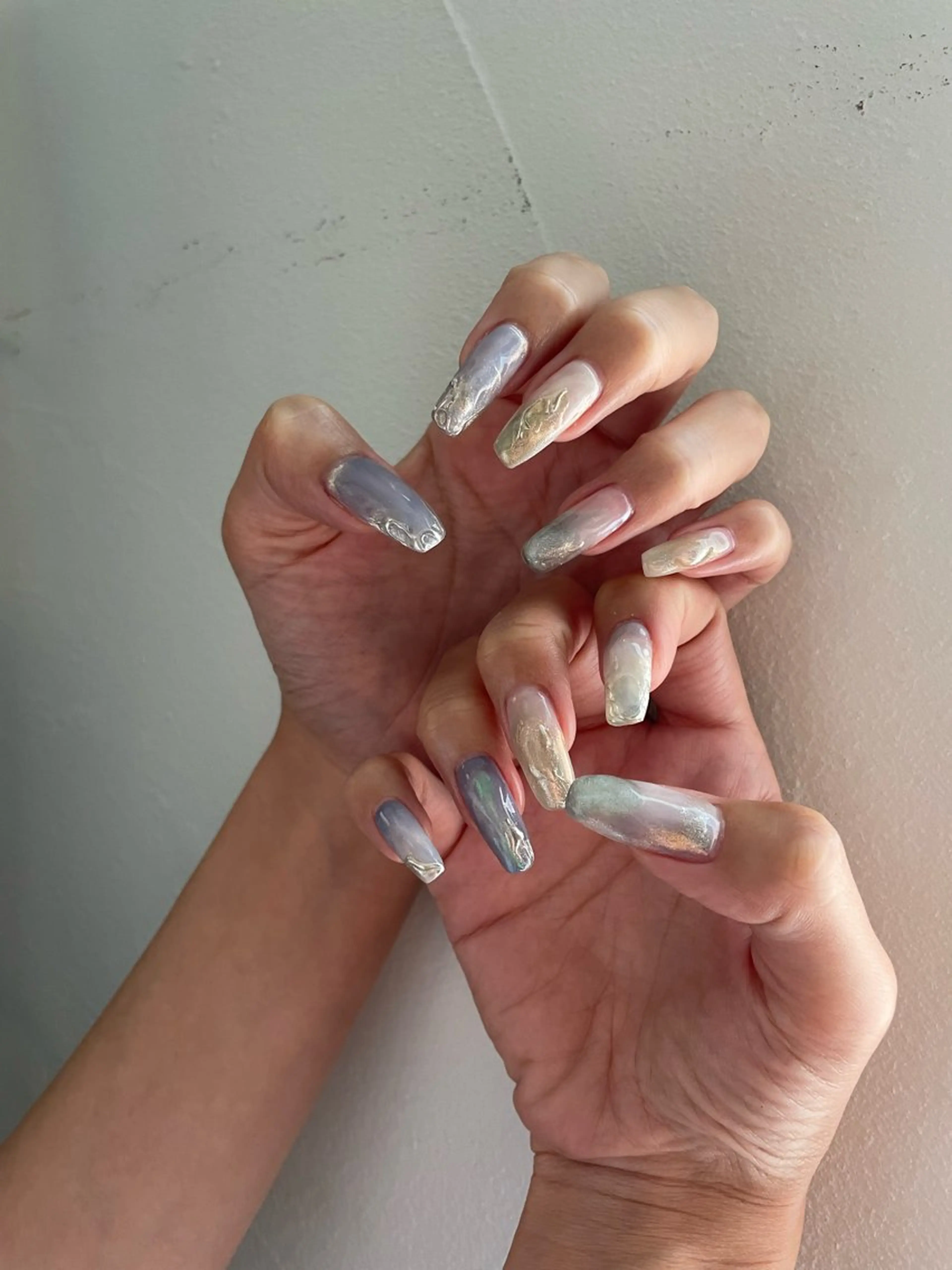 ネイル ハンドネイル フットネイル 甲府市徳行 🧸prunelleのネイルデザイン