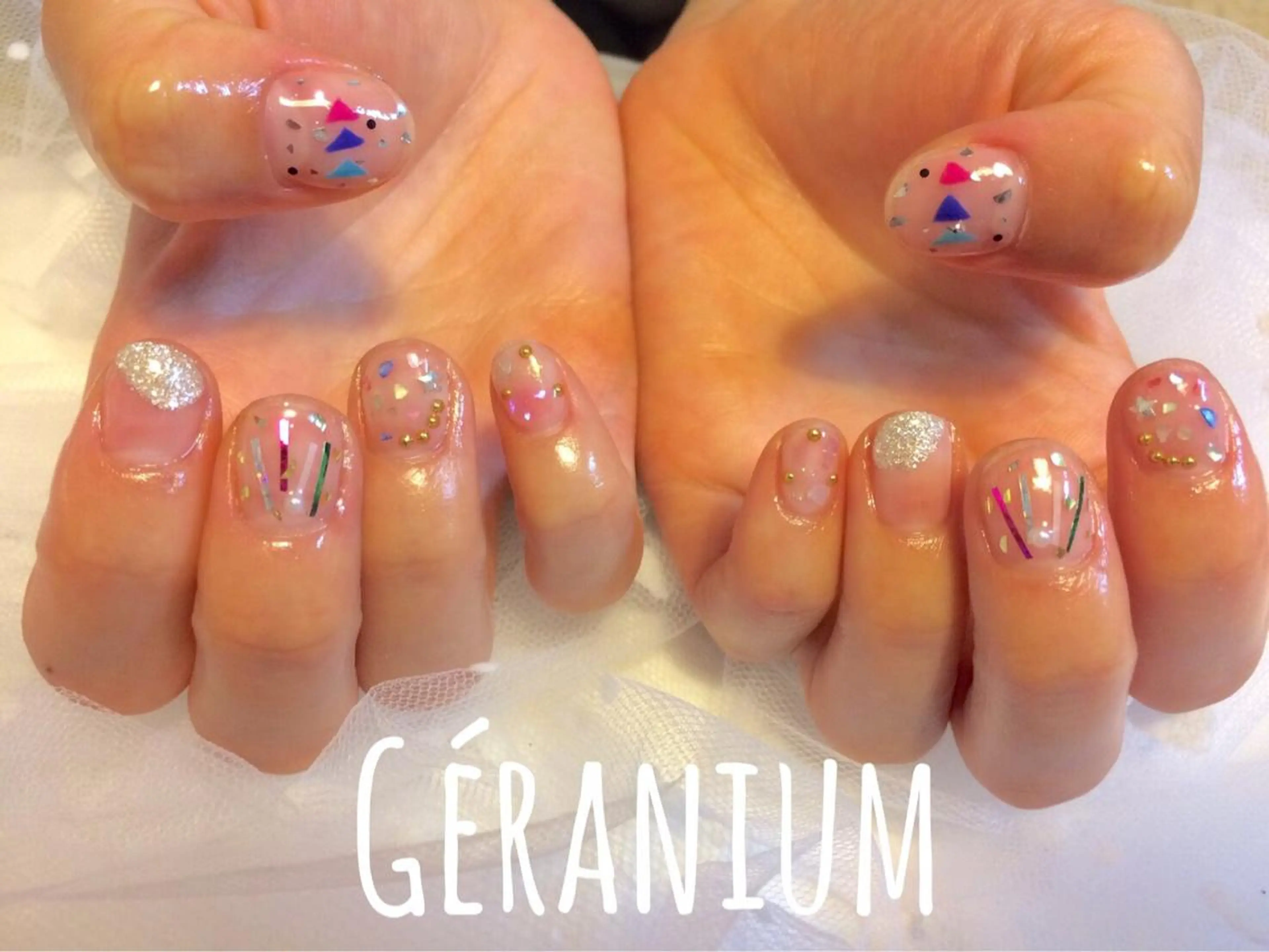 ネイル GéRanium Harukaのネイルデザイン