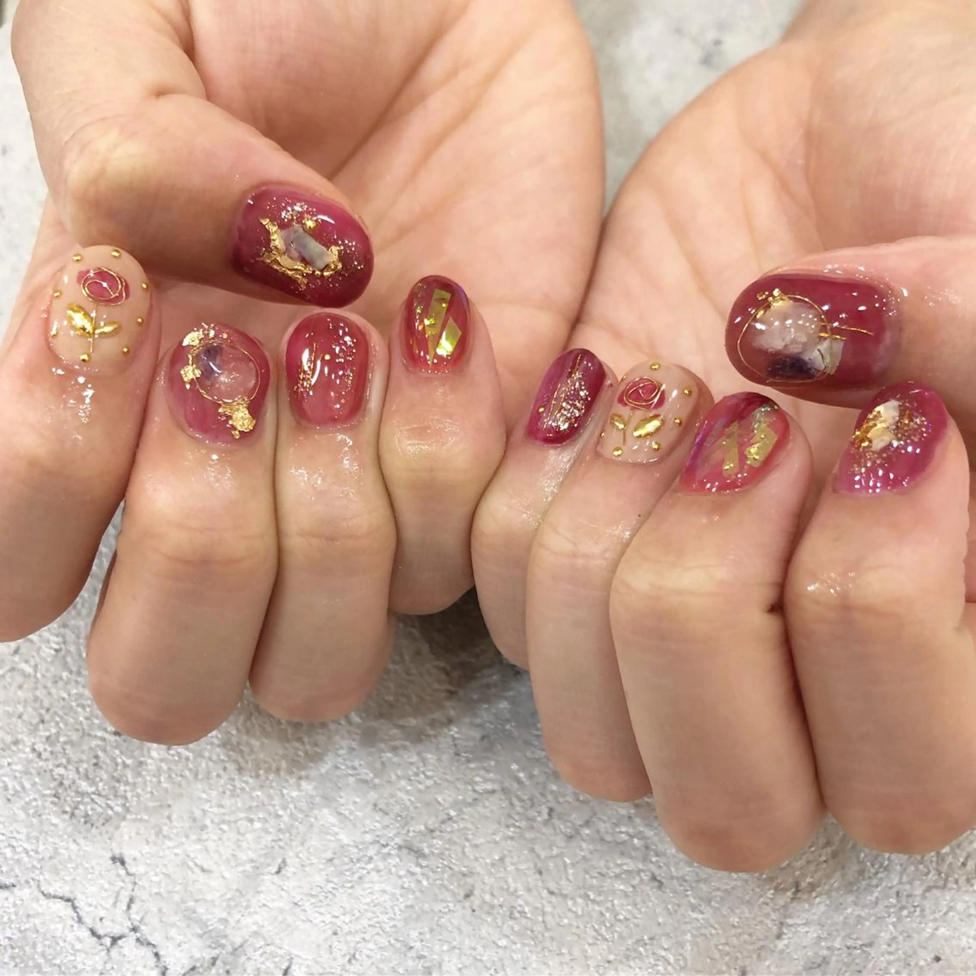 ネイル ニュアンスネイル ëmma nail_ by chulaのネイルデザイン