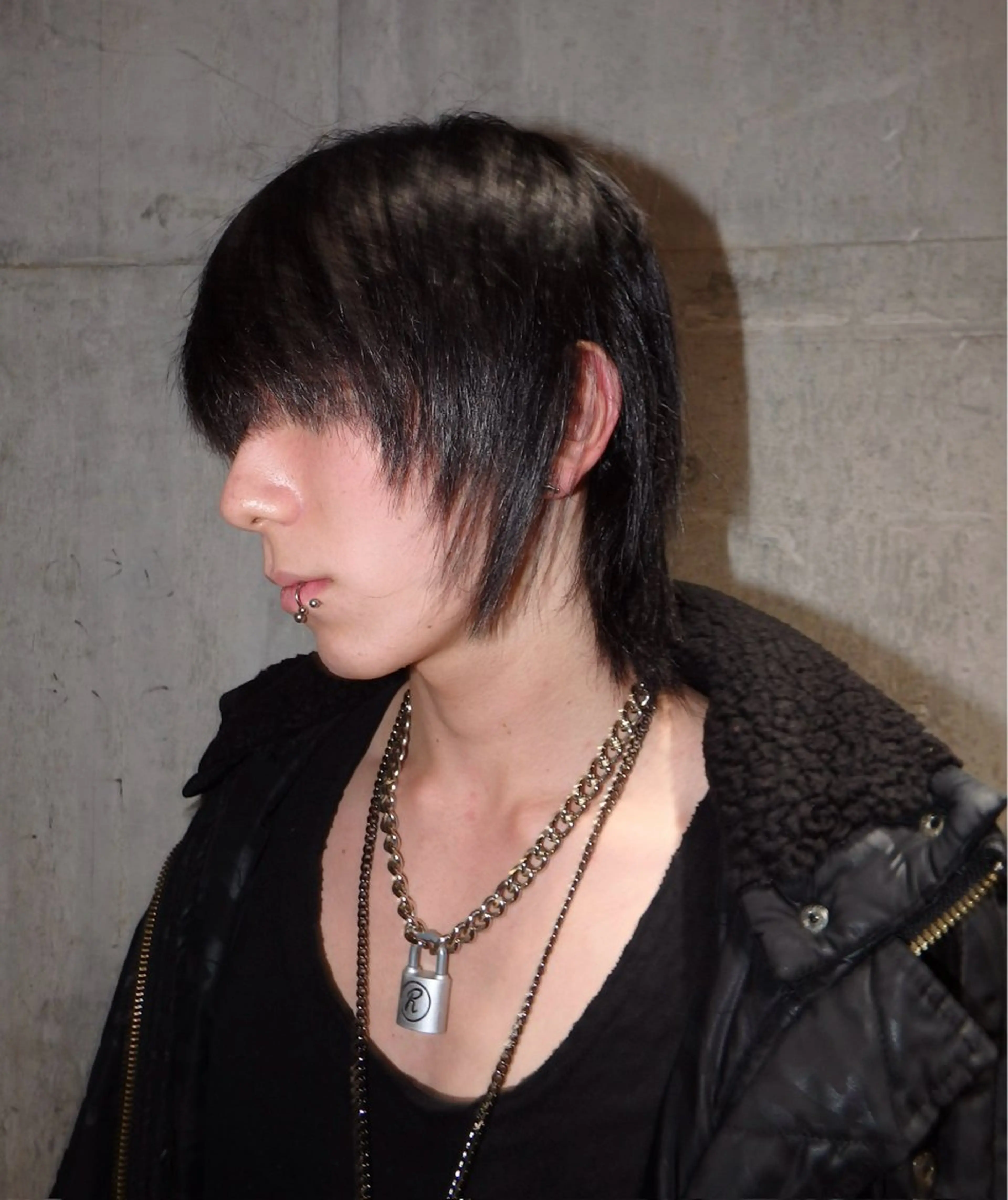 ミディアム メンズ ハイトーン yuseiのヘアスタイル