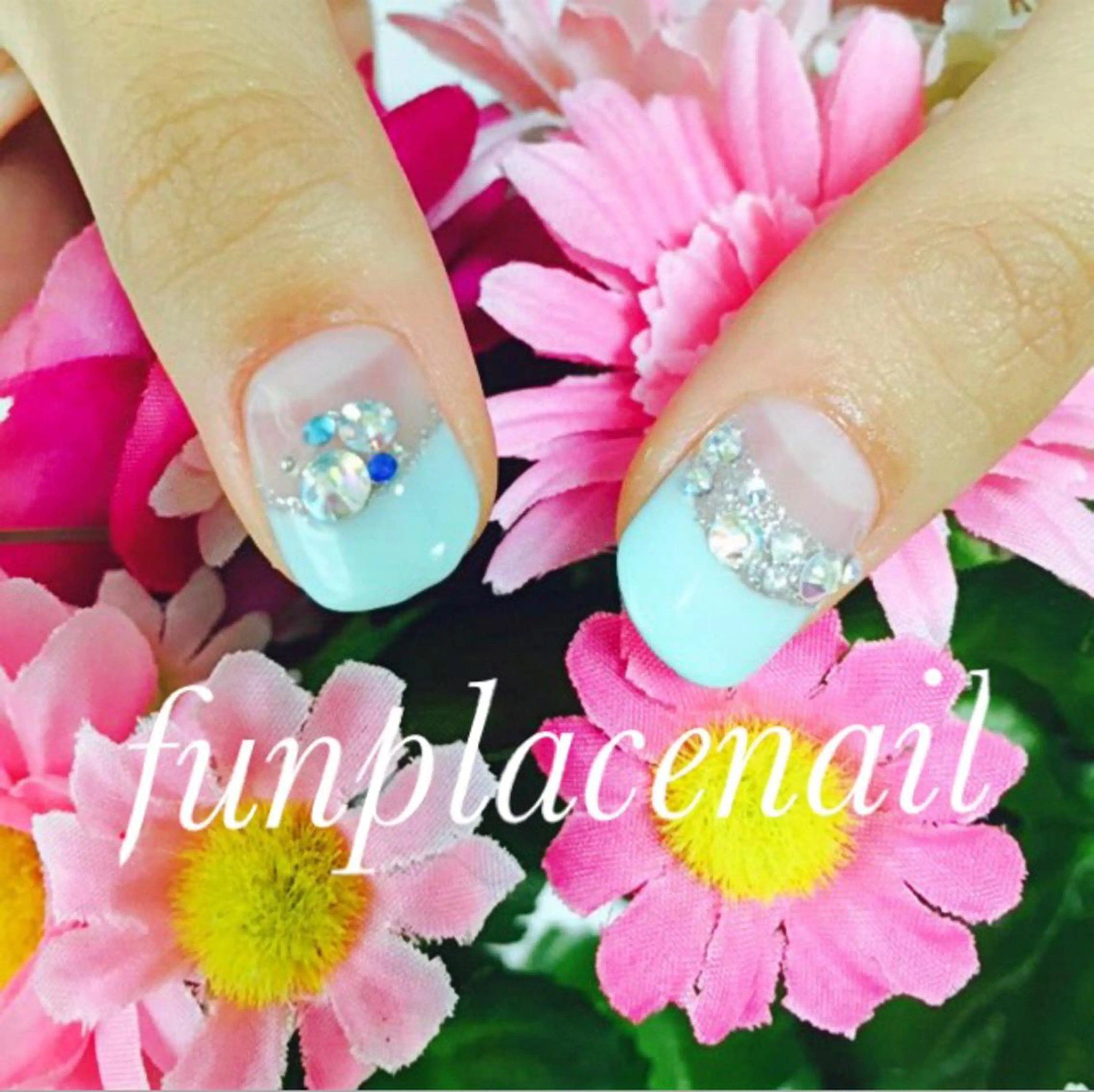 ショート ミディアム セミロング ロング カラー パーマ ヘアアレンジ メンズ キッズ ネイル まつエク 持ち込み nail salon＆school felice所属・フェリーチェ瑞江店 新山のネイルデザイン