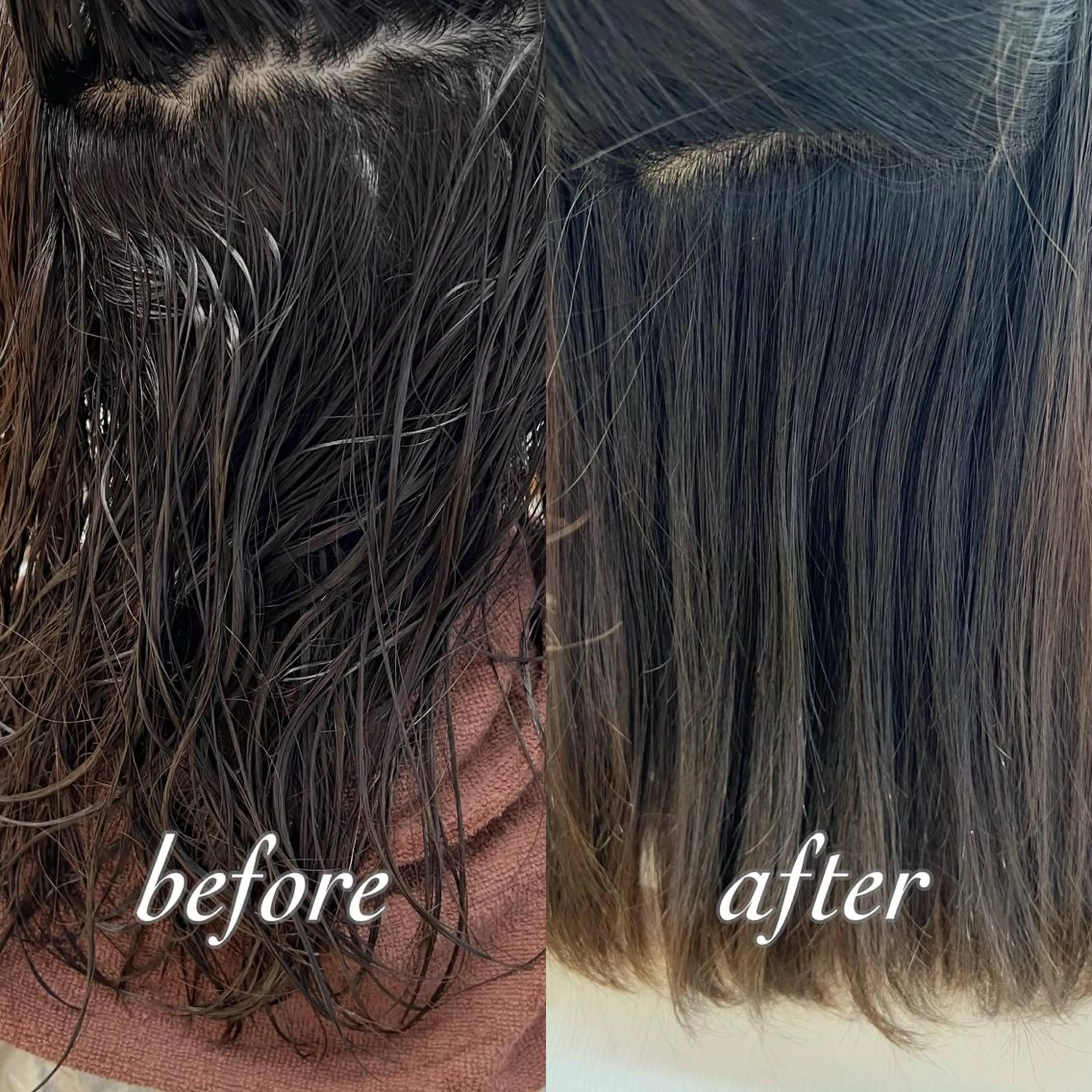 セミロング パーマ 縮毛矯正 トリートメント ✨️今だけ無料✨️ 鶴田みなみのヘアスタイル