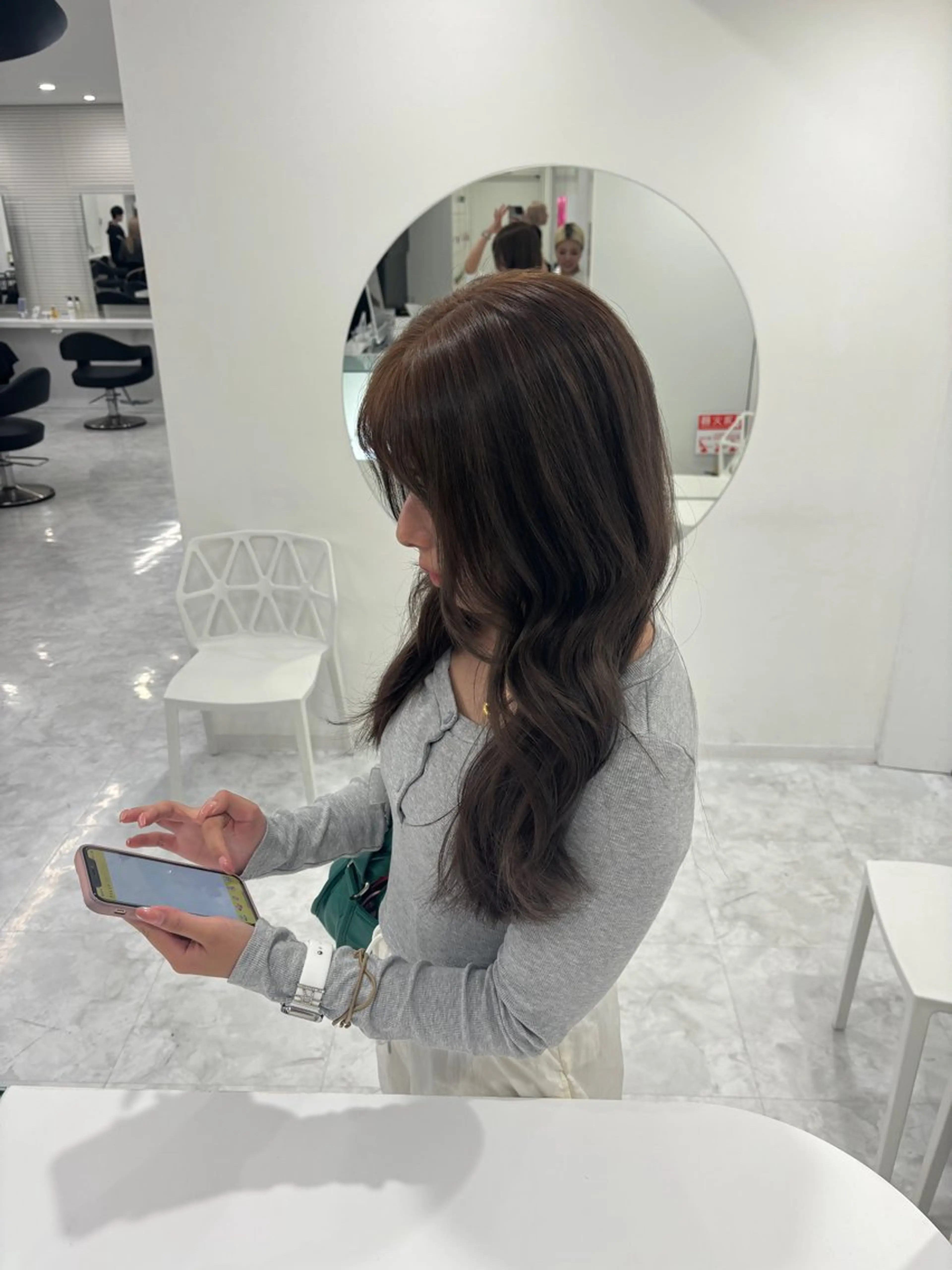 【🎀1日2組様限定🎀】大人気ワンカラーオリーブ+オリジナルトリートメントの写真