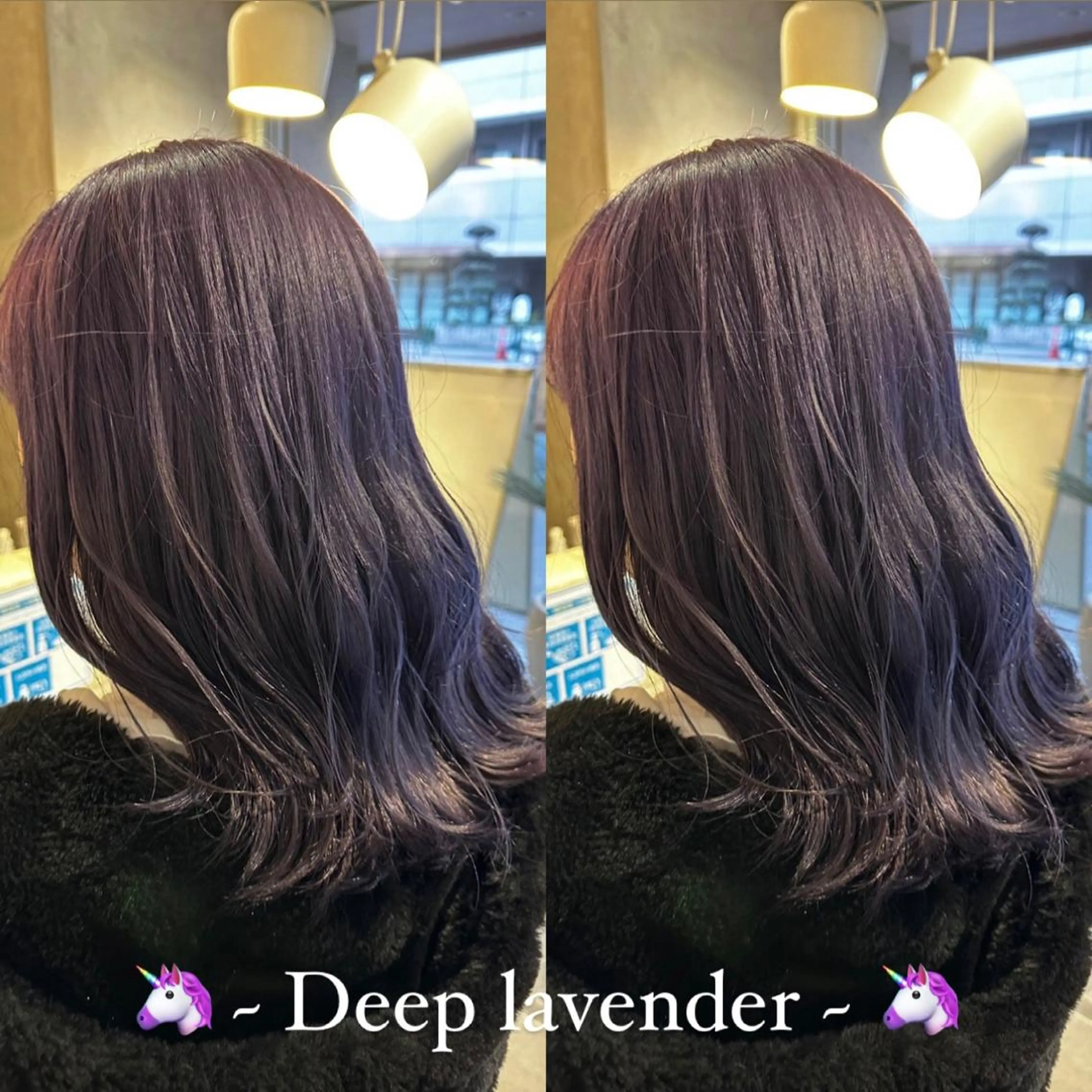 ミディアム カラー ブリーチ 艶髪カラー/透明感 美髪/白髪/ﾑﾅｶﾀのヘアスタイル