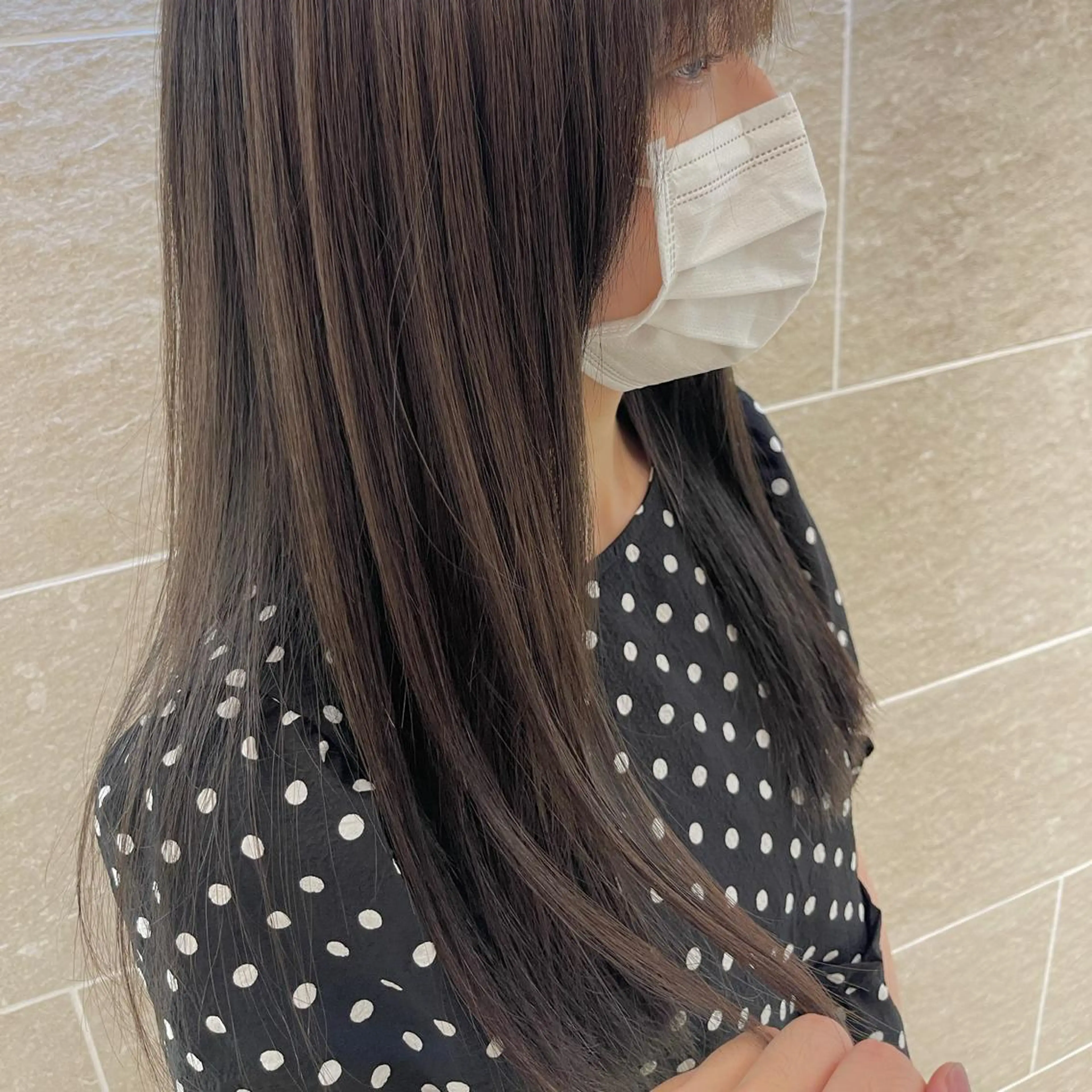 ロング カラー 美容室sand 横浜のヘアスタイル