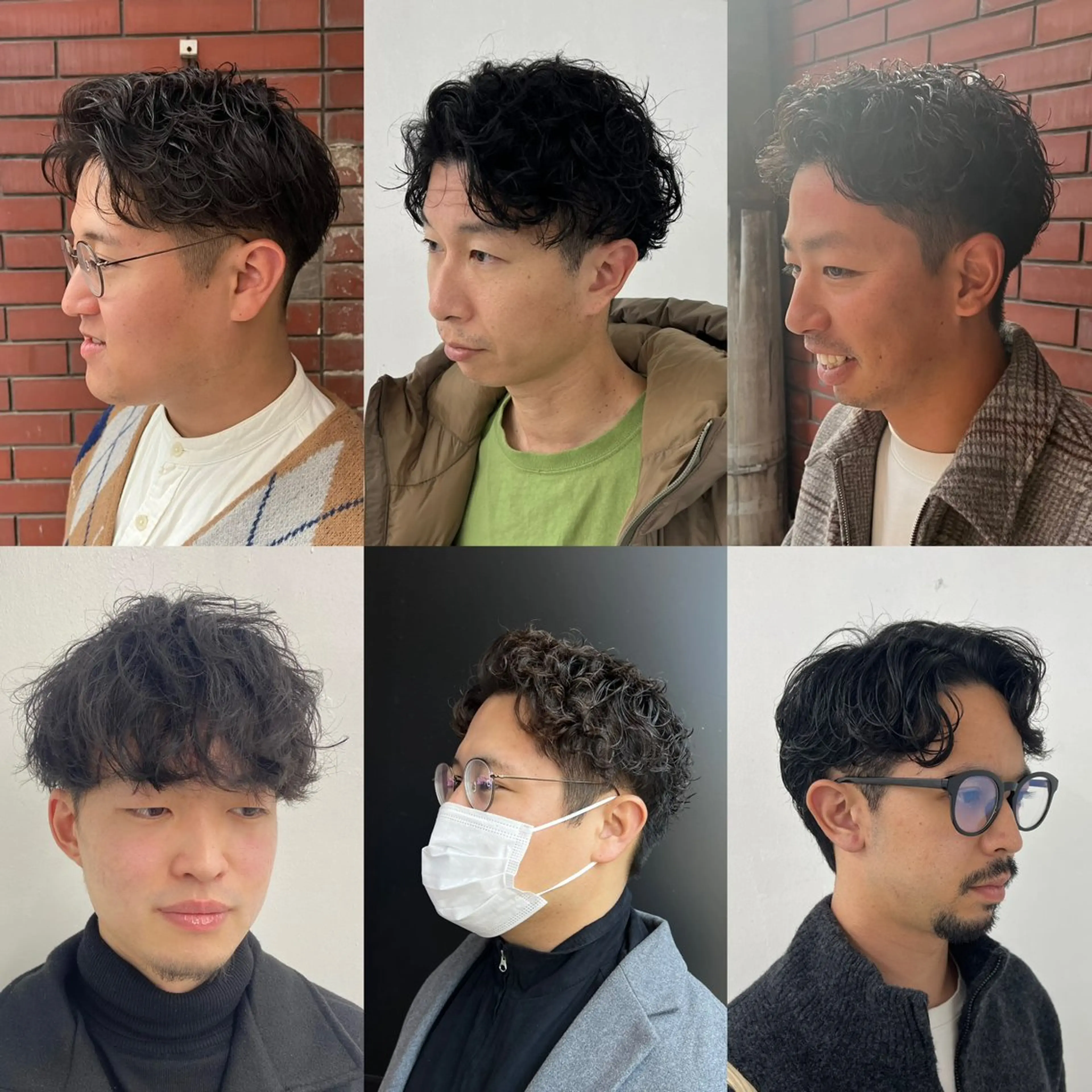 【働く男の時短ヘアに】デザインカット+ビジネスパーマ+トリートメントの写真