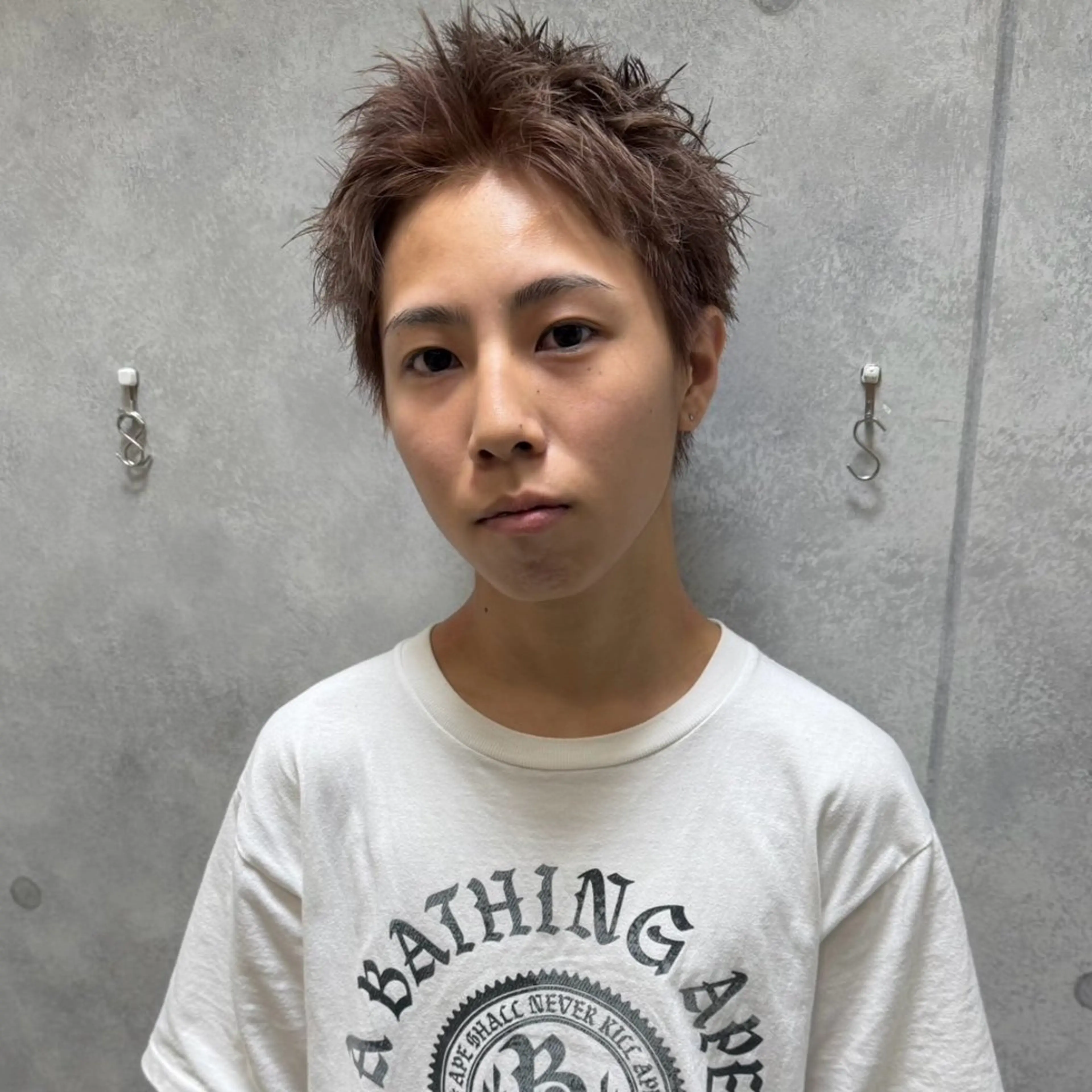 ショート カラー ヘアカラー issei 梅田ハイトーン⭐️のヘアスタイル