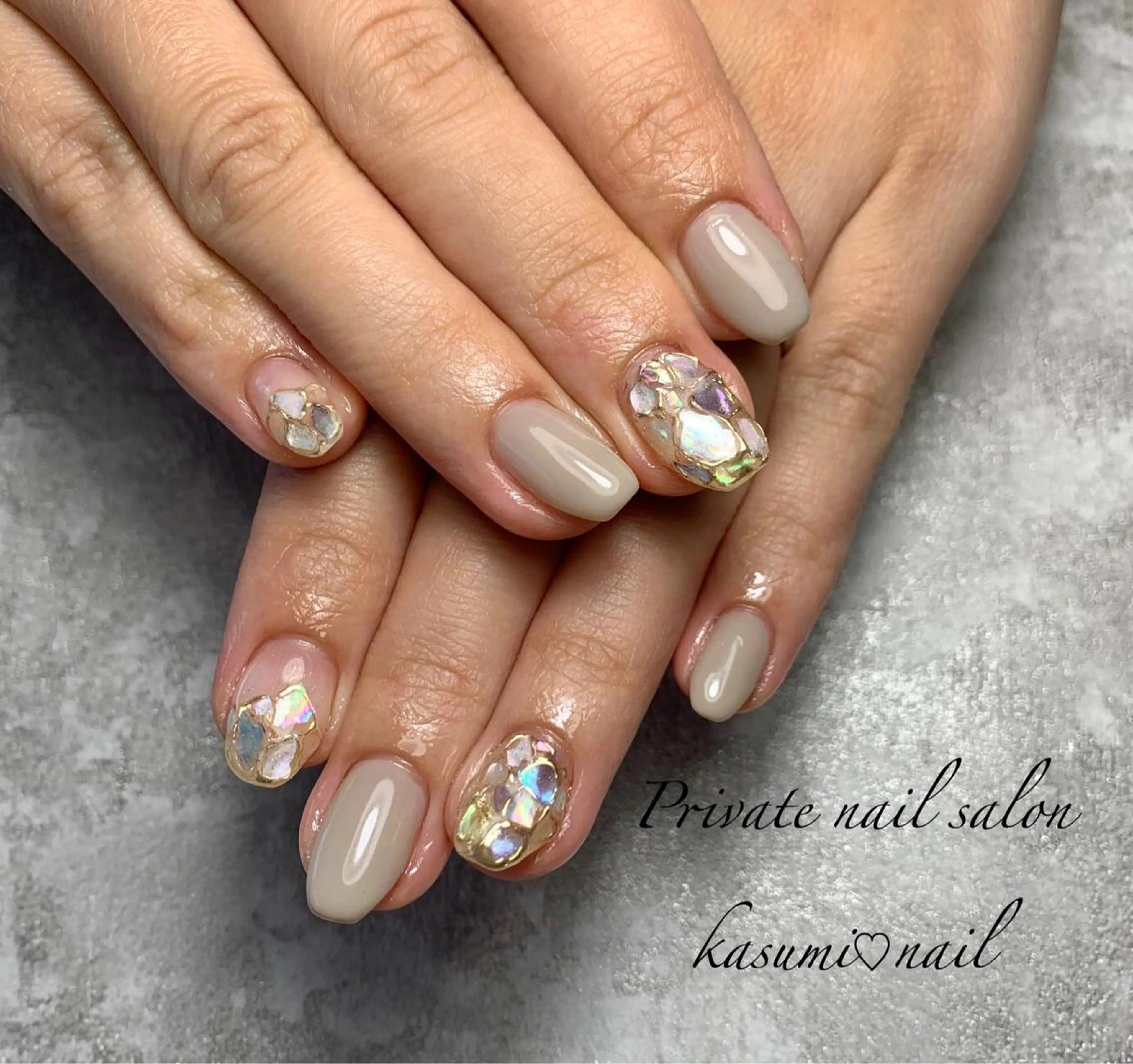 ネイル アートネイル フットネイル ジェルネイル マグネットネイル 大理石ネイル(マーブル) KASUMI♡ Nailのネイルデザイン