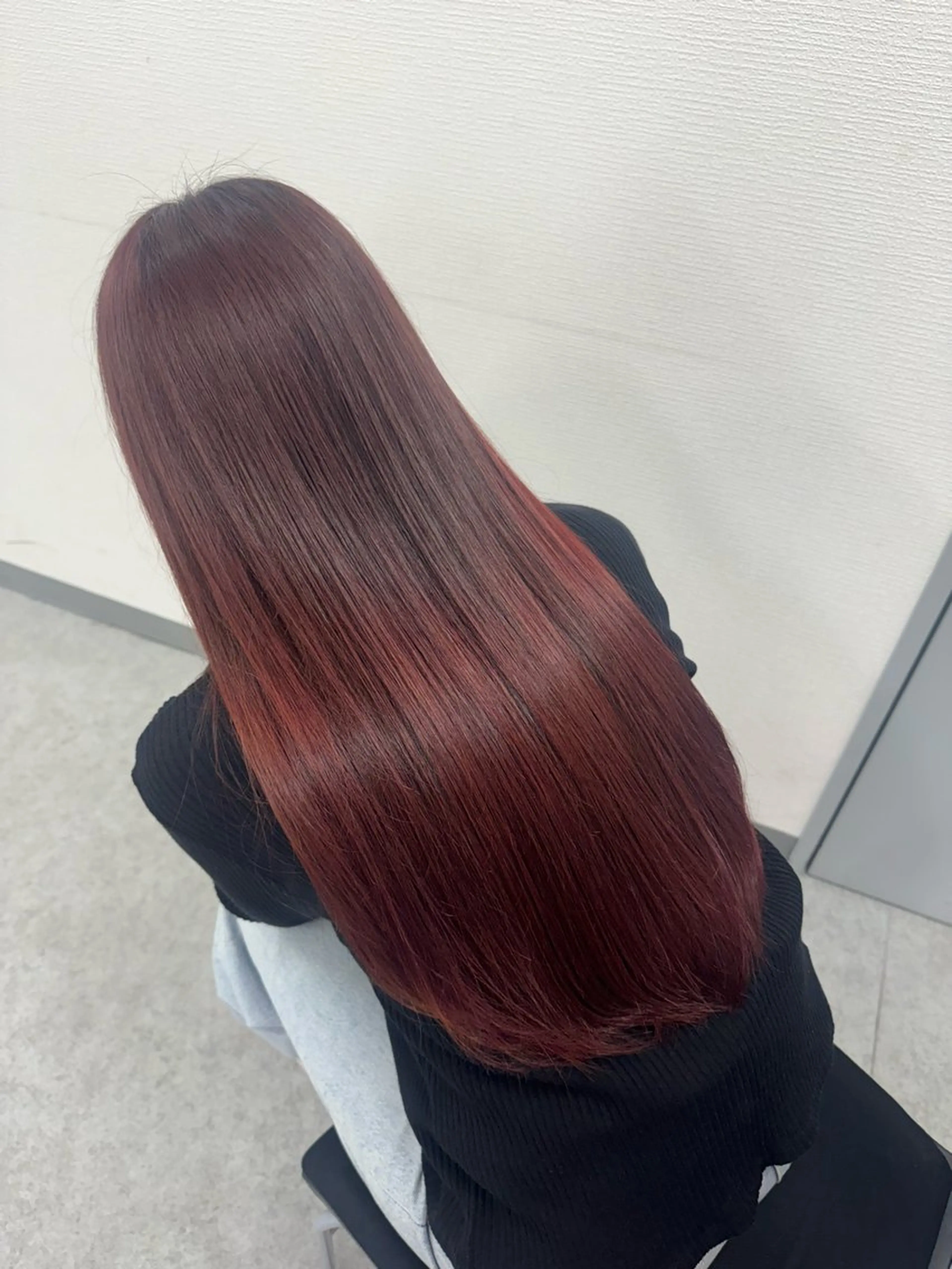 ロング カラー ダメージレスハイ トーン💖kanonのヘアスタイル