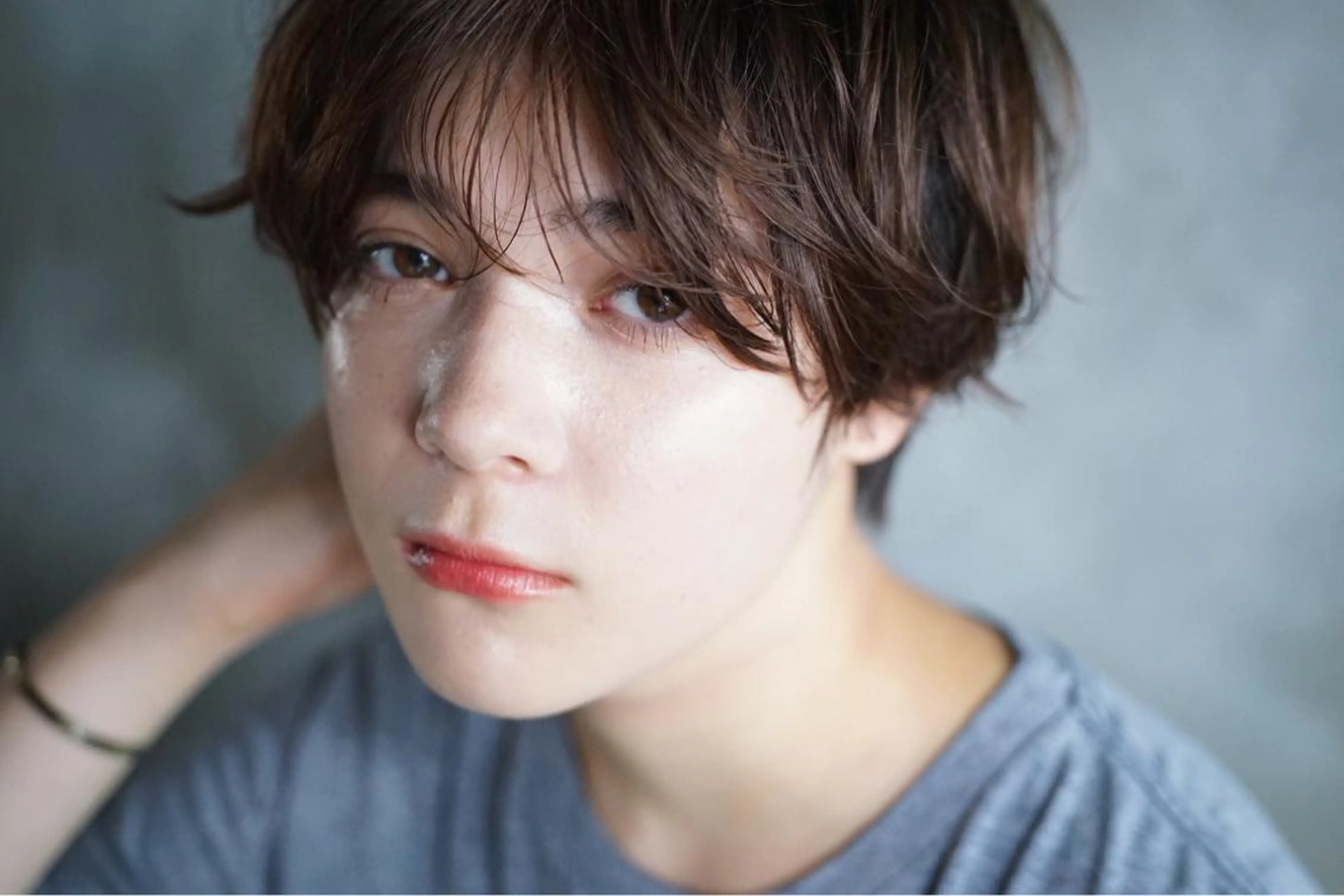 ショート パーマ enne hair&organic所属・🌟髪質改善メテオ カラーenne🫧のヘアスタイル