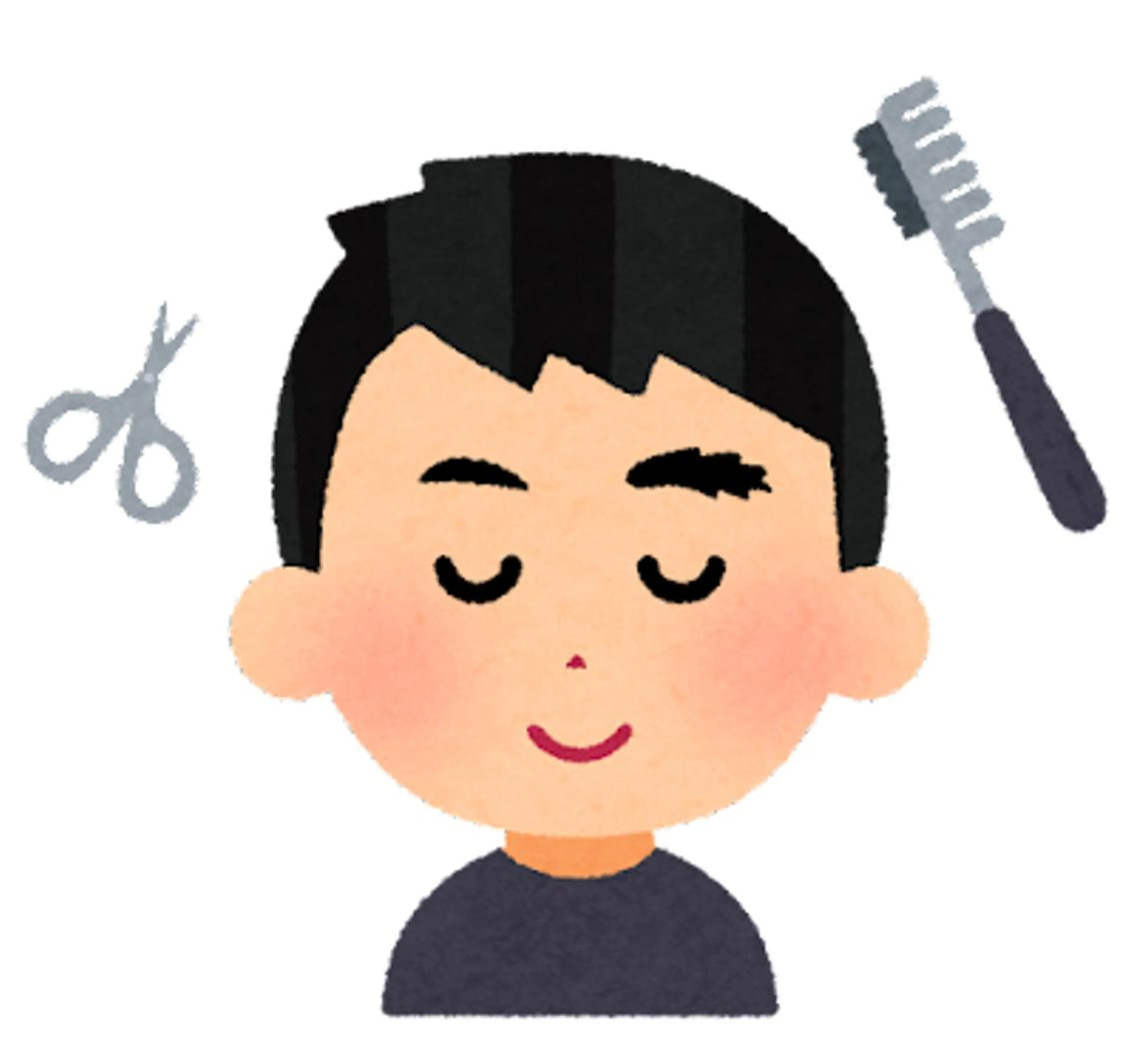 【男磨き】メンズカット+眉カット+シャンプーの写真