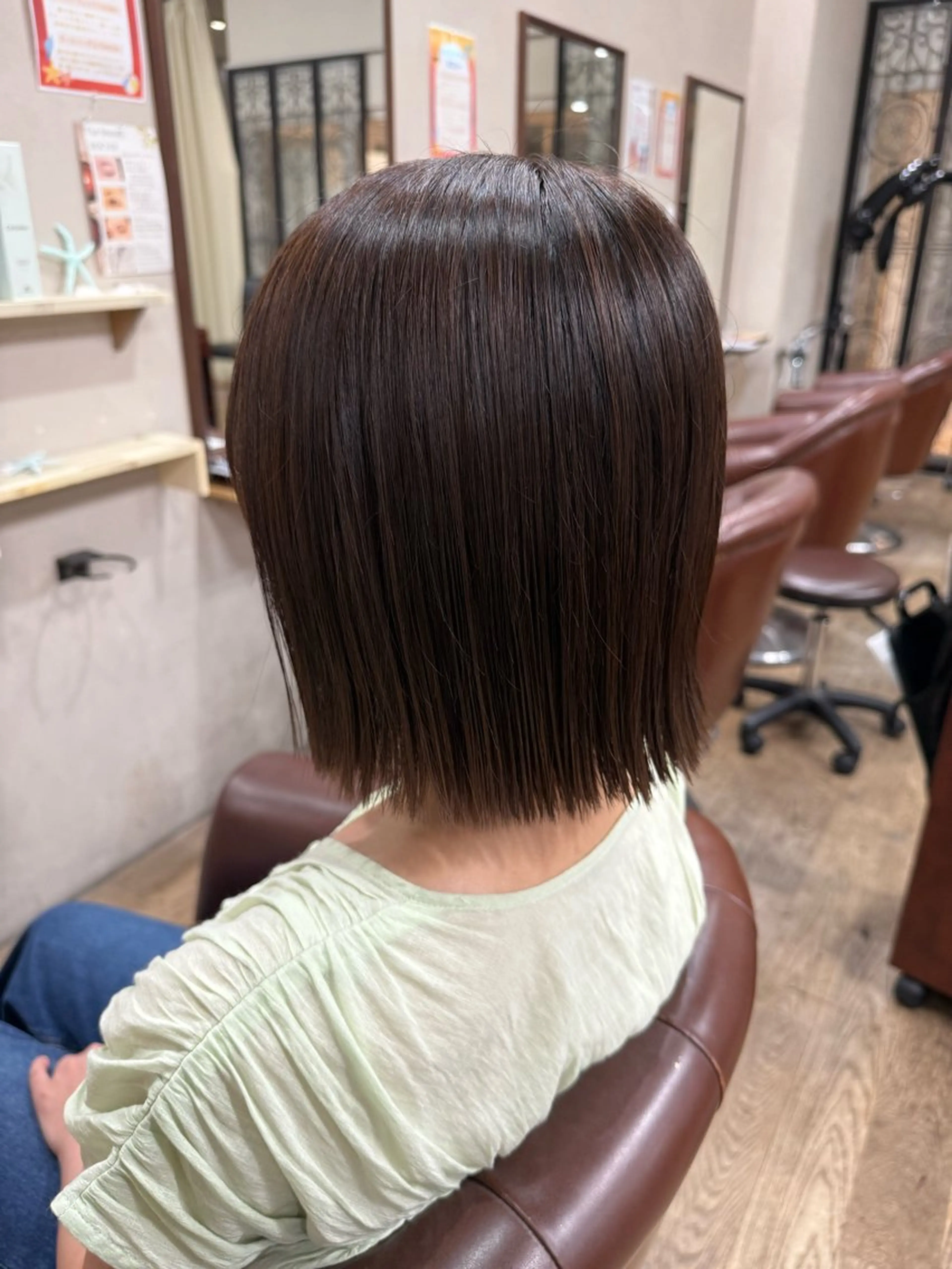 カラー 鈴木 星音のヘアスタイル