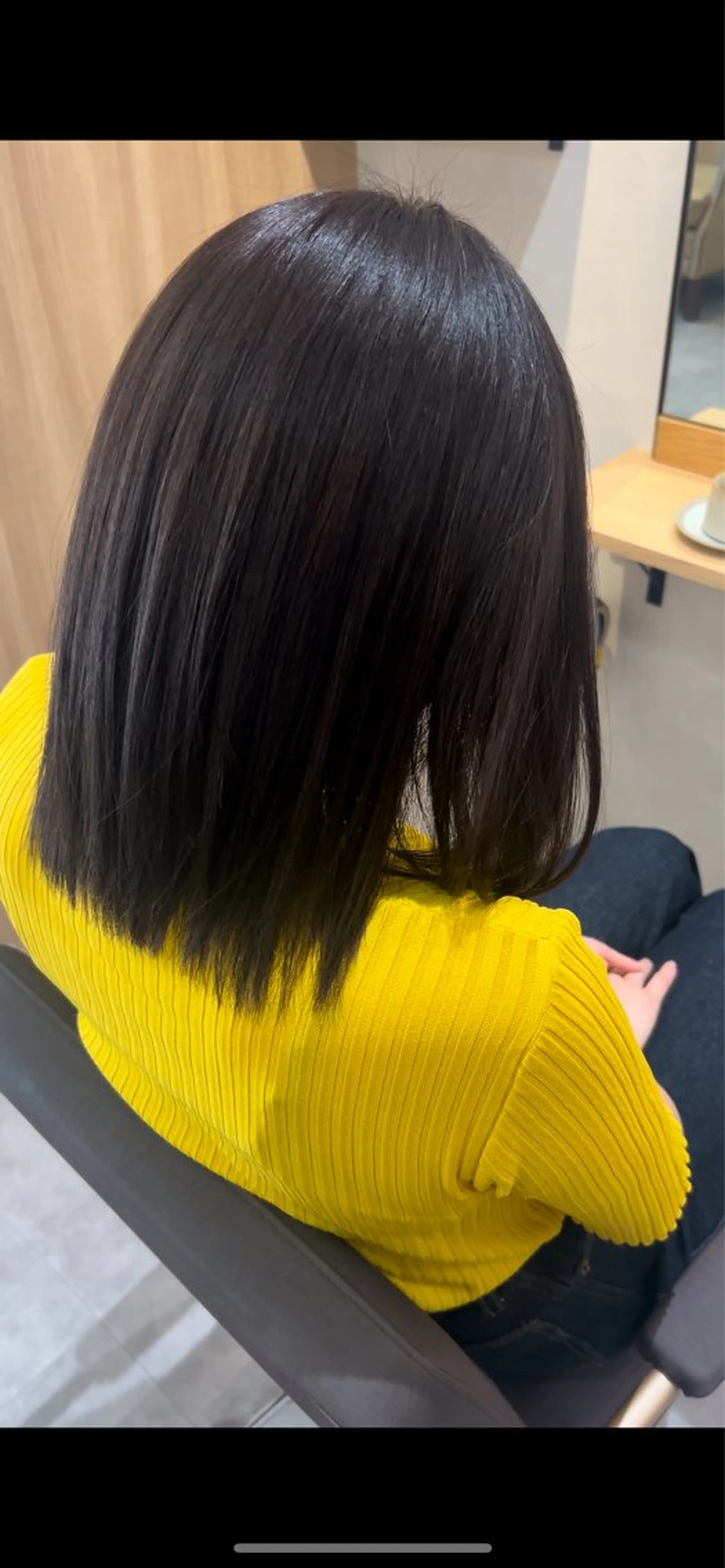 ミディアム カラー 長濱 奏のヘアスタイル