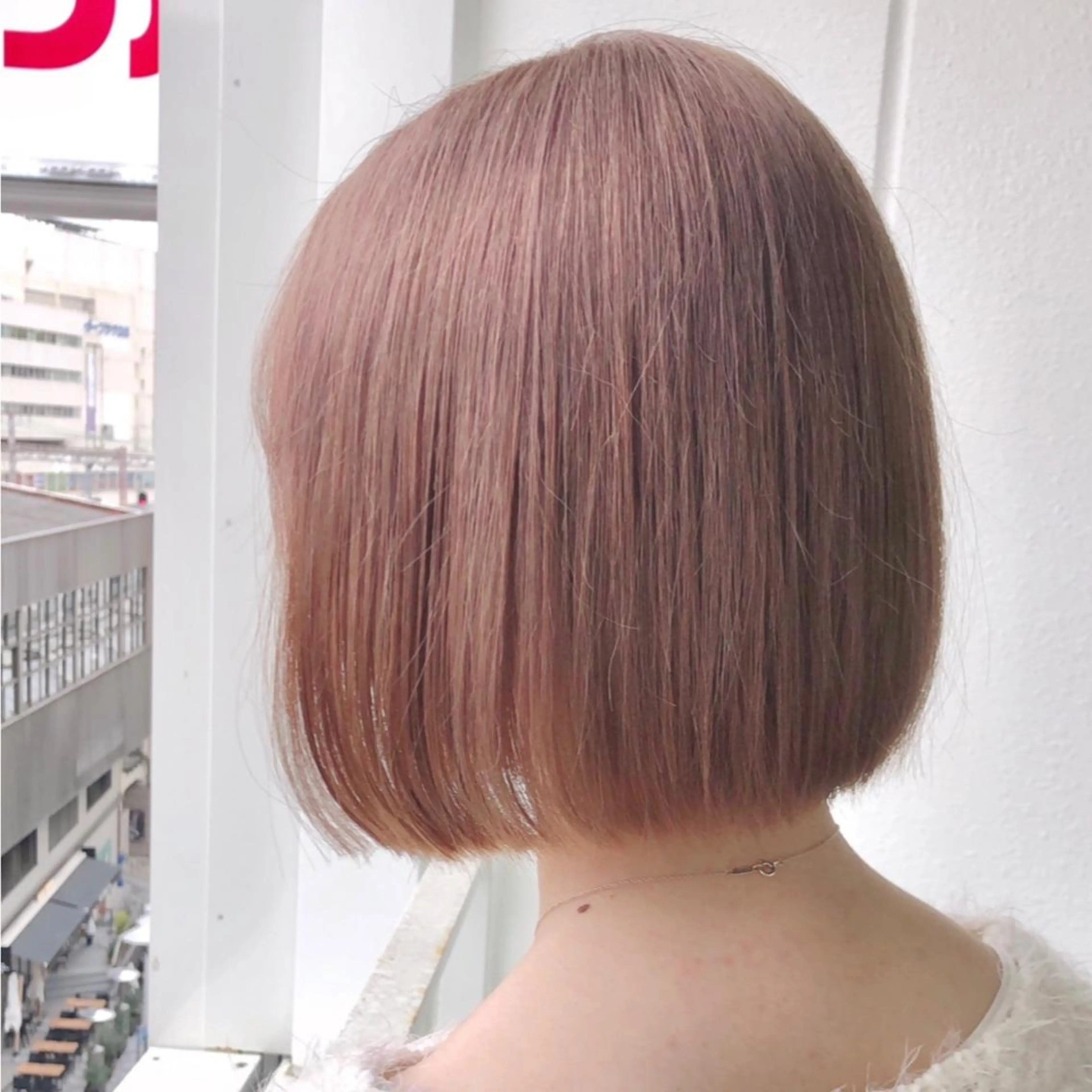 ショート カット ヘアカラー トリートメント 🎗️comoda 神戸三宮 髪質改善のヘアスタイル
