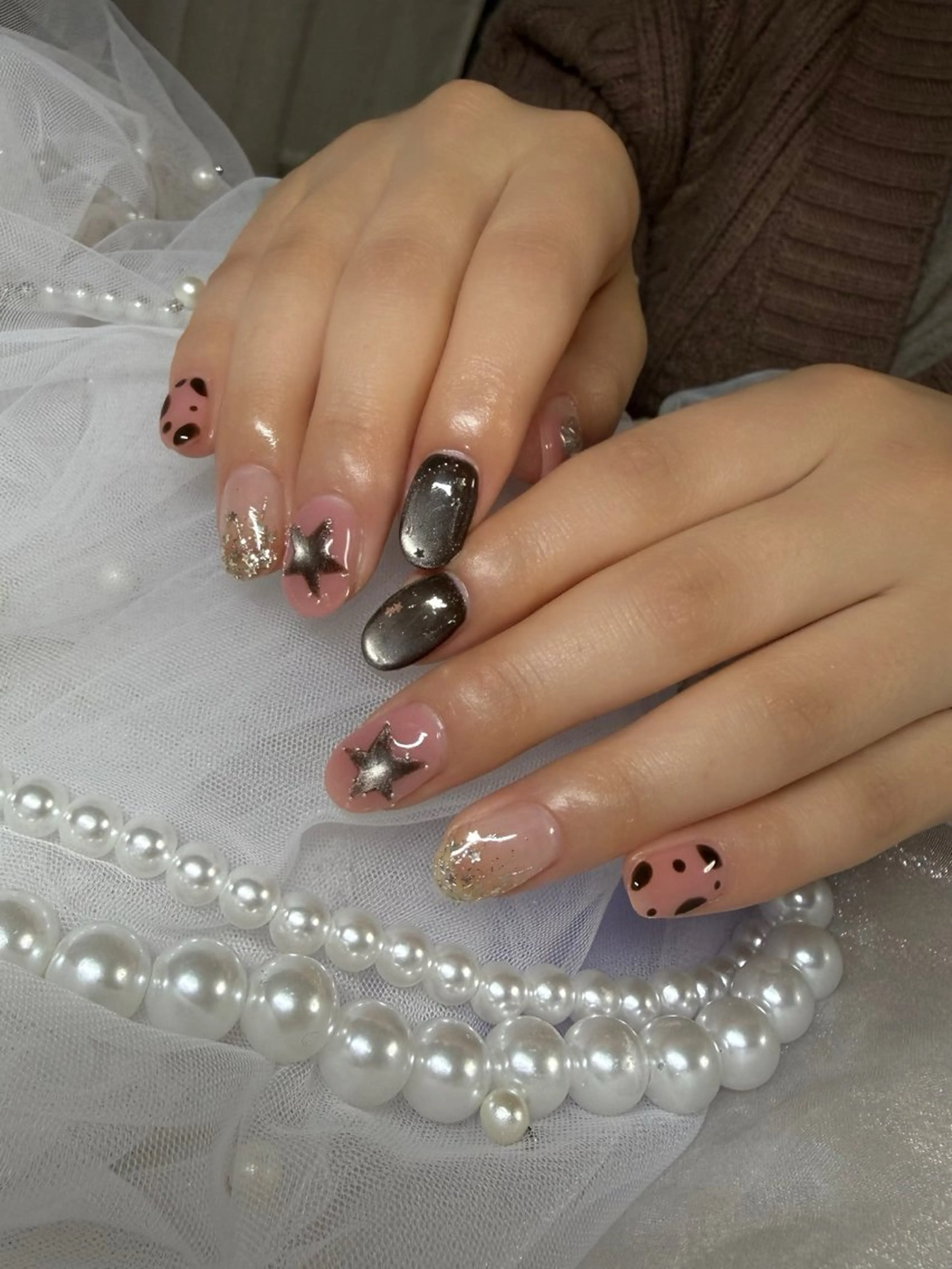 ネイル ハンドネイル mii 🦋 【梅田・中崎町】のネイルデザイン